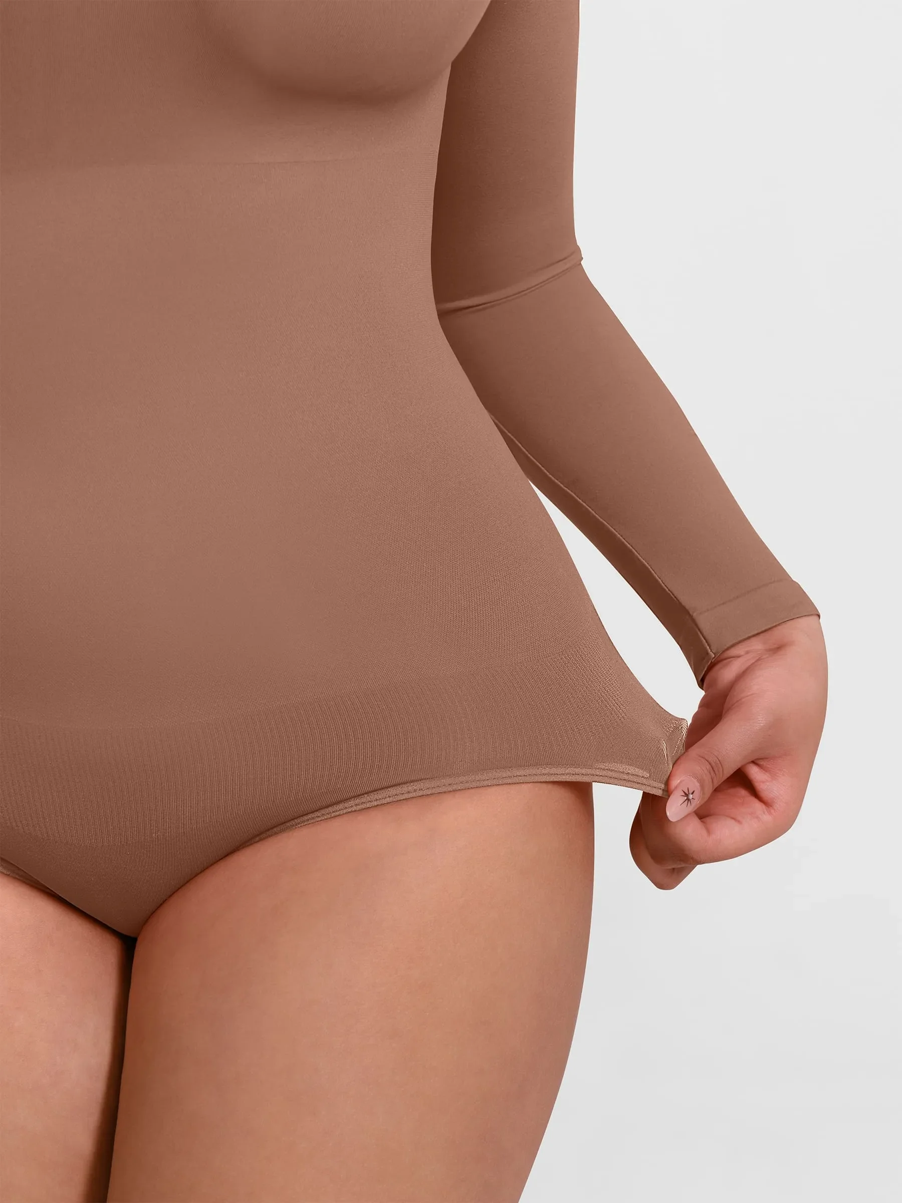 Feelingirl Seamless Crew Neck Bodysuit - Image 52