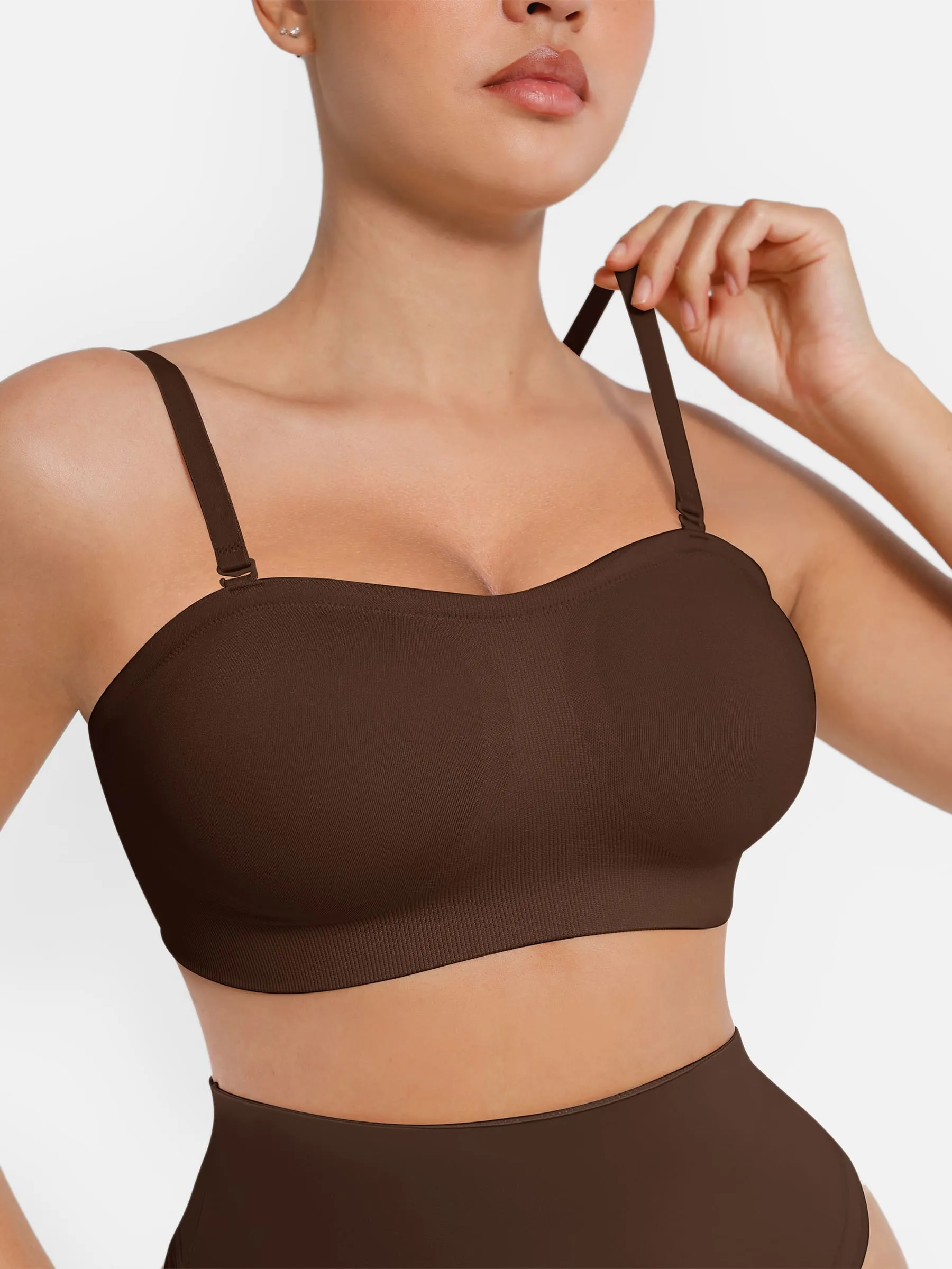 Feelingirl Seamless Strapless Anti-Slip Bra With Removable Pads - Image 18