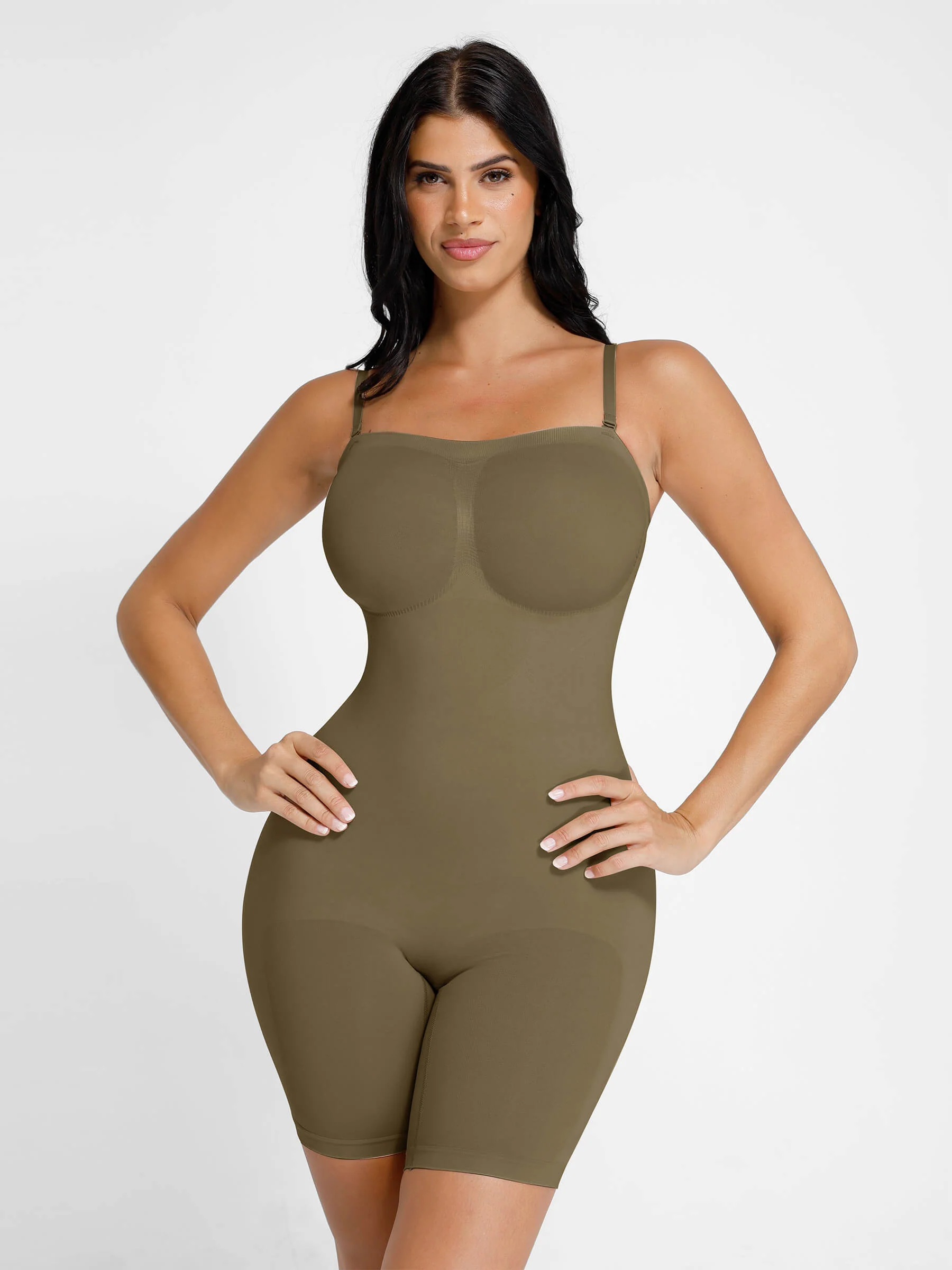 Feelingirl Seamless Strapless Bodysuit with Removable Straps - Image 20