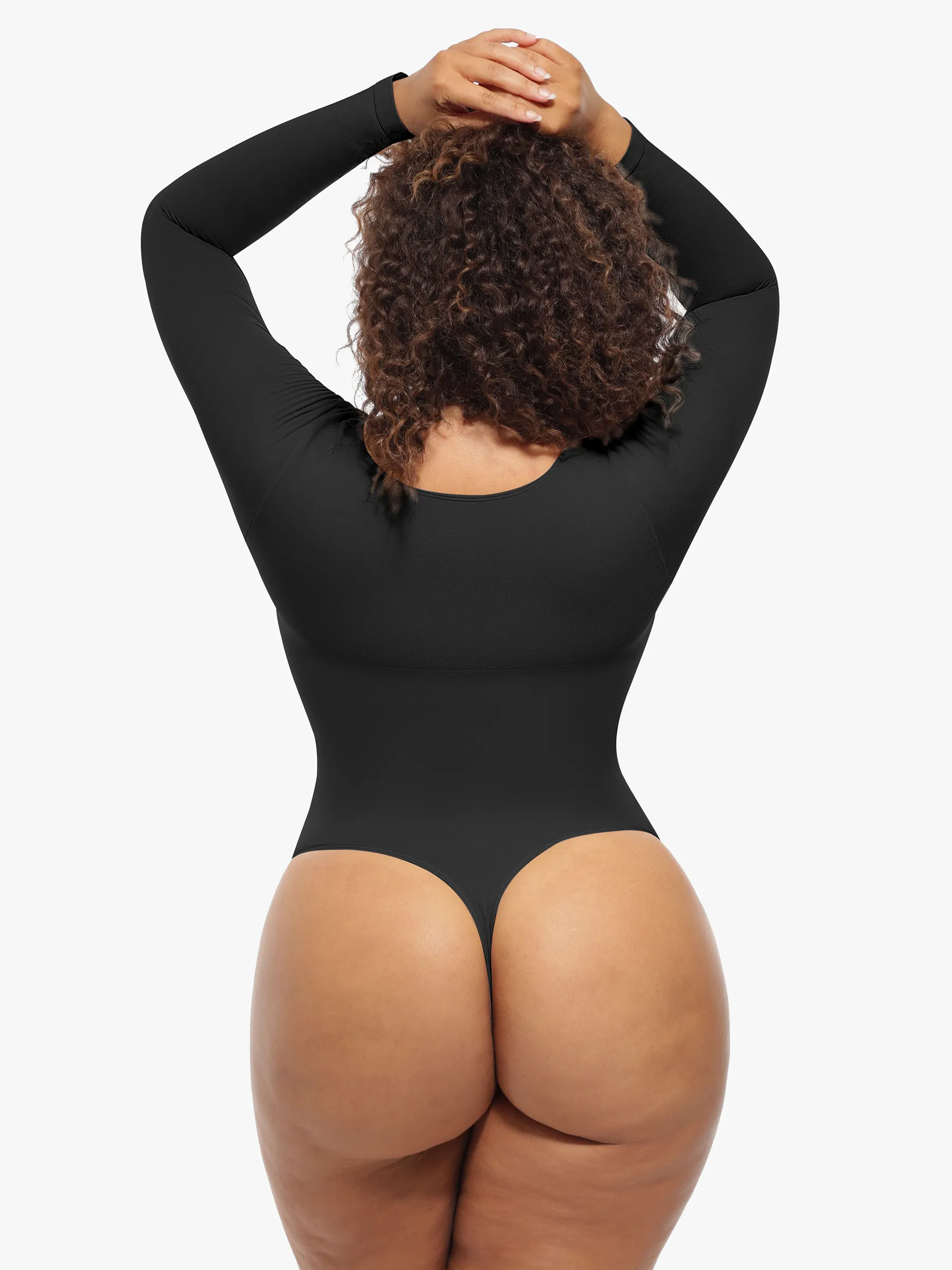 Feelingirl Seamless Supportive Long Sleeve Tummy Control Bodysuit [BOGO] - Image 41