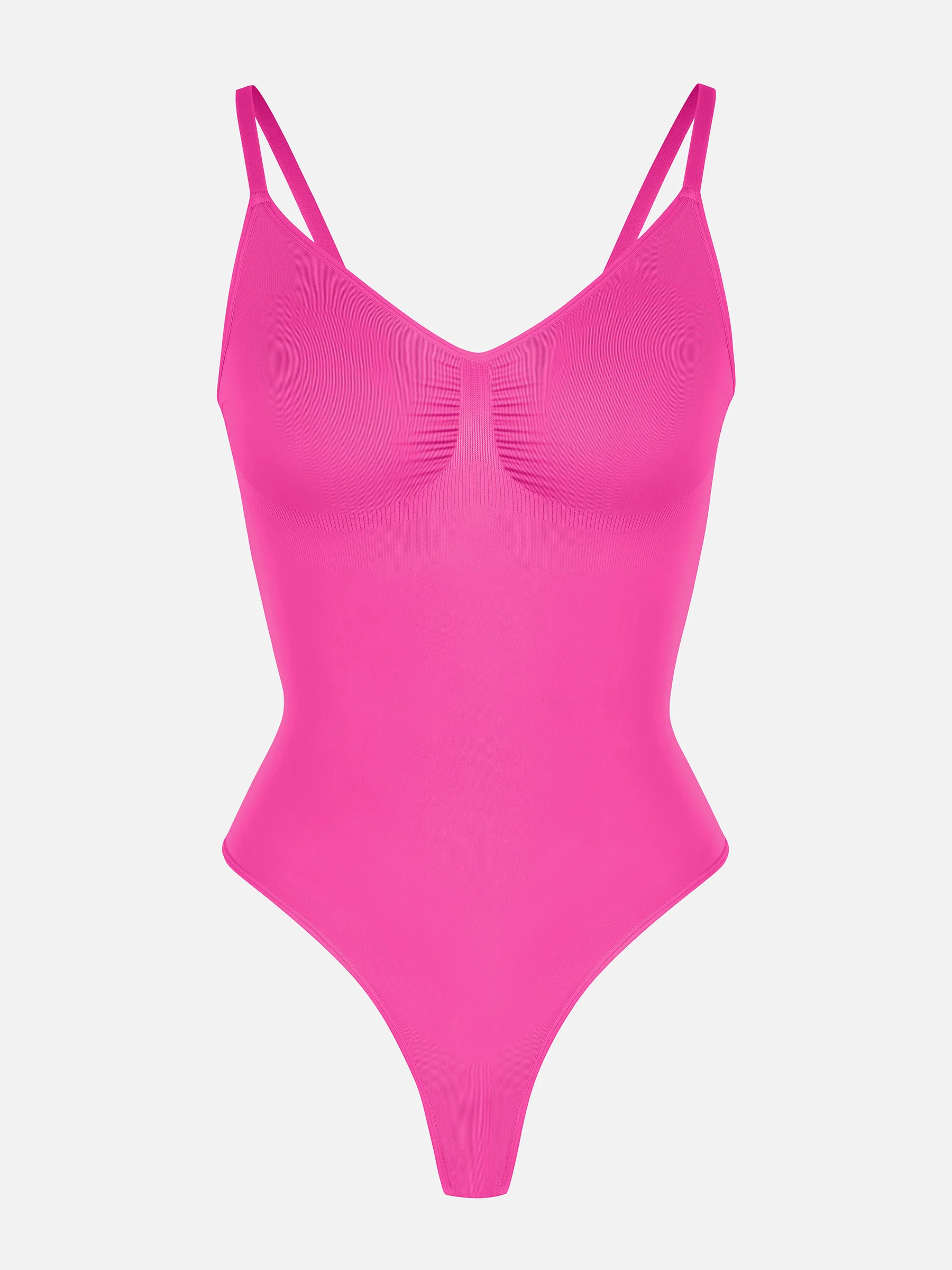 Feelingirl Tummy Control Seamless Thong Bodysuit - Image 18