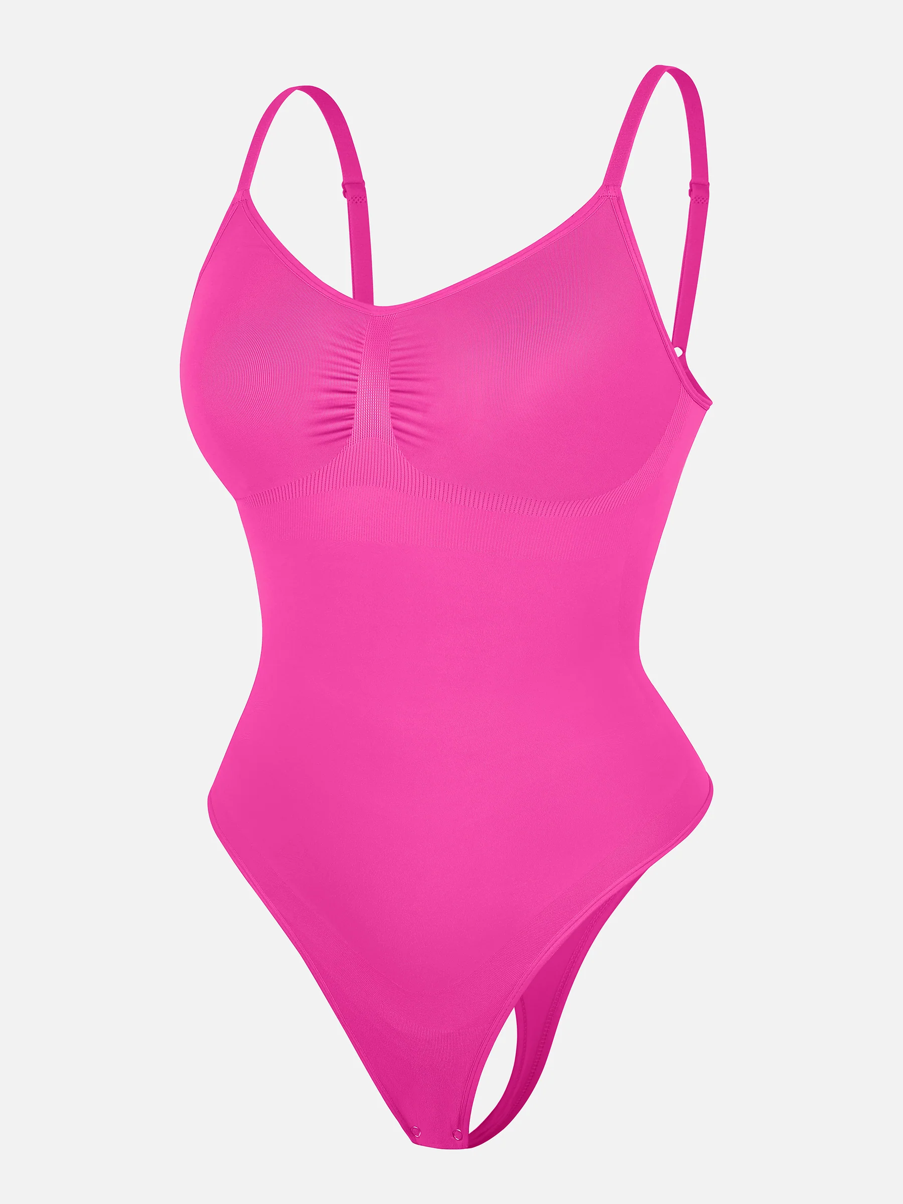 Feelingirl Tummy Control Seamless Thong Bodysuit - Image 19