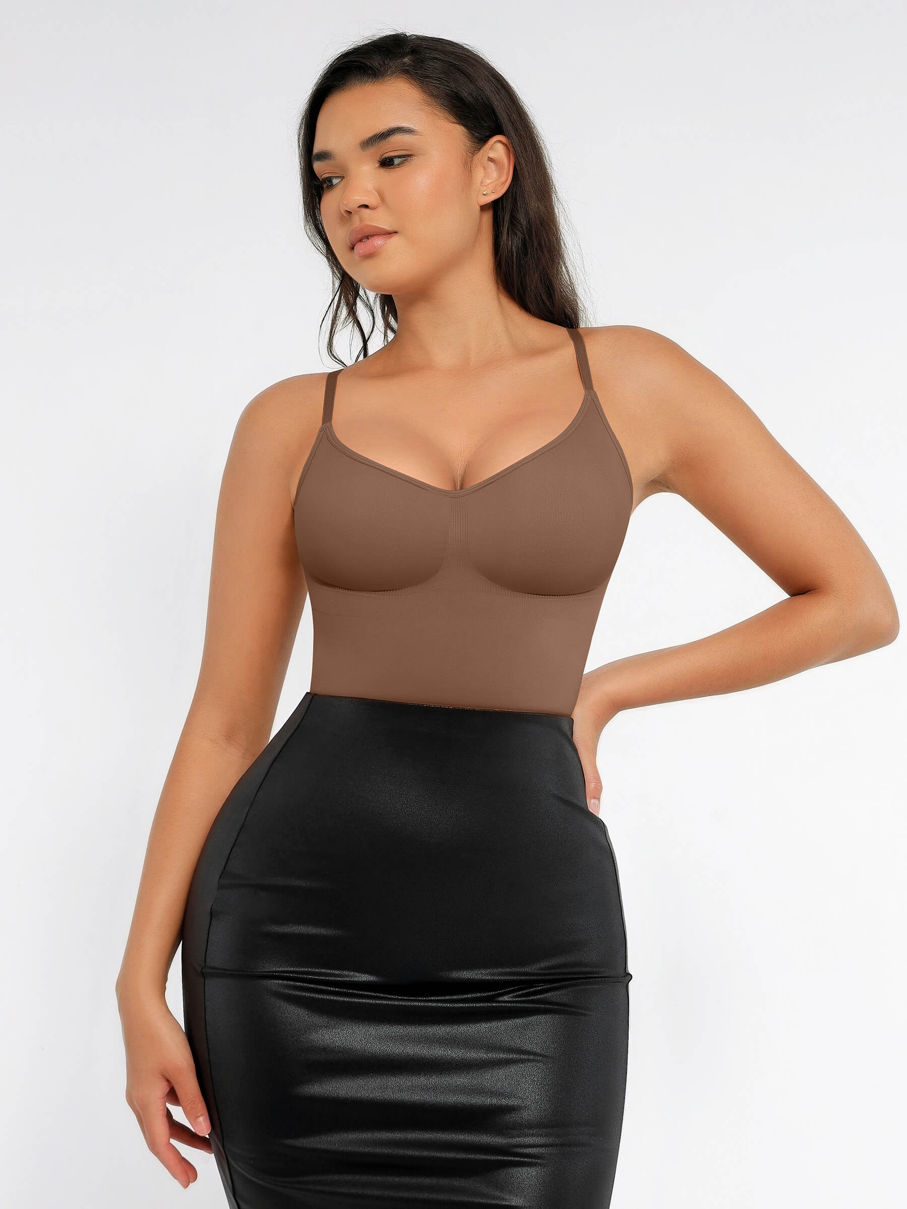 Feelingirl Seamless Tummy Control Shapewear Bodysuit - Image 26