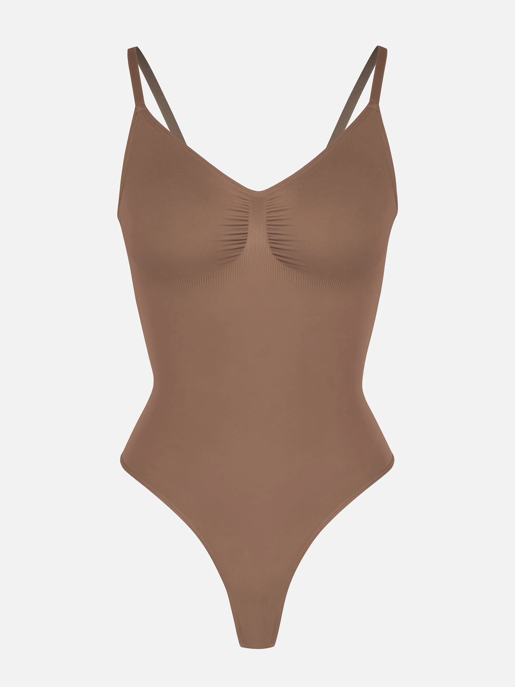 Feelingirl Tummy Control Seamless Thong Bodysuit - Image 74
