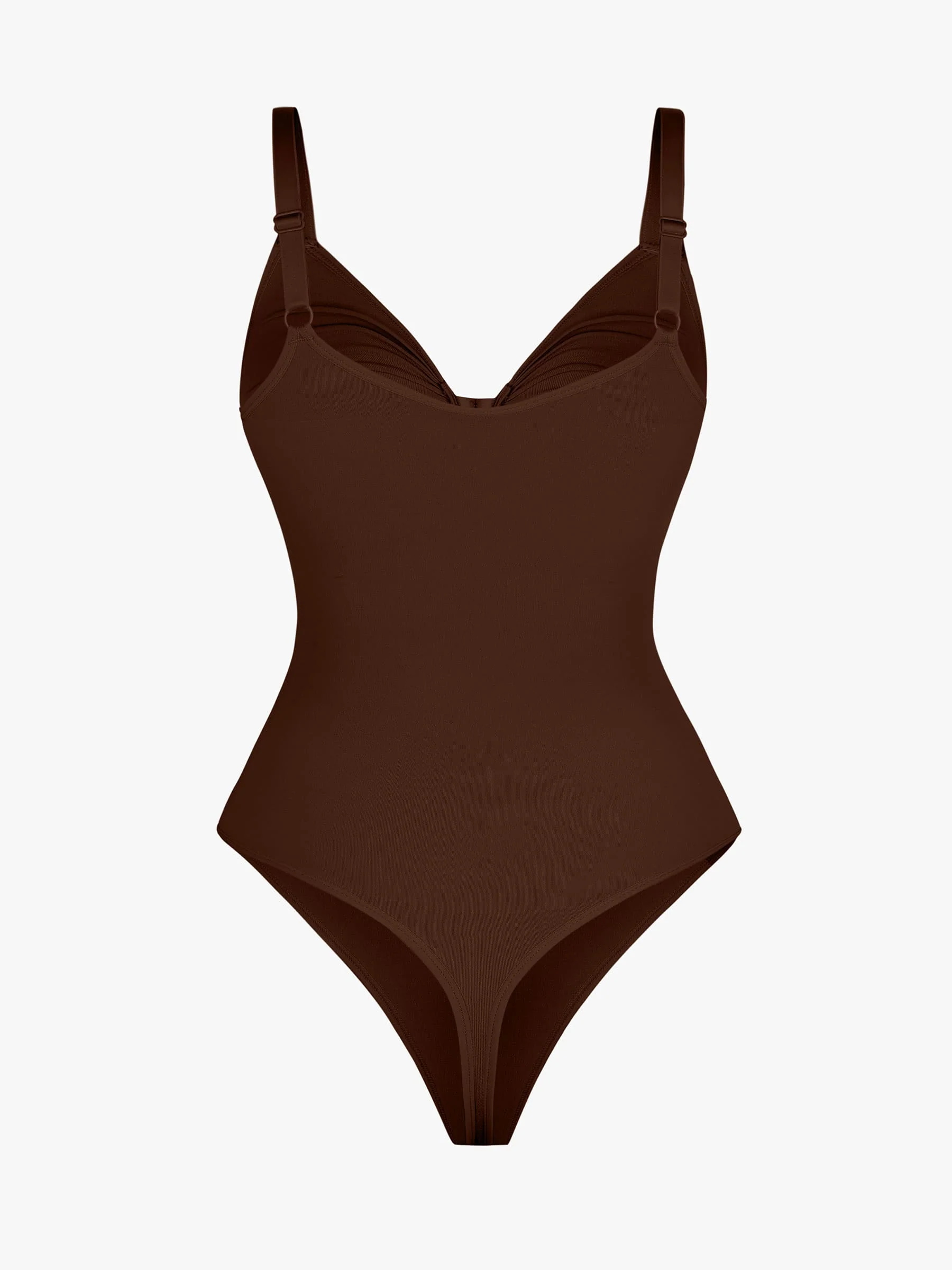 Feelingirl Tummy Control Seamless Zipper Shaping Bodysuit - Image 11