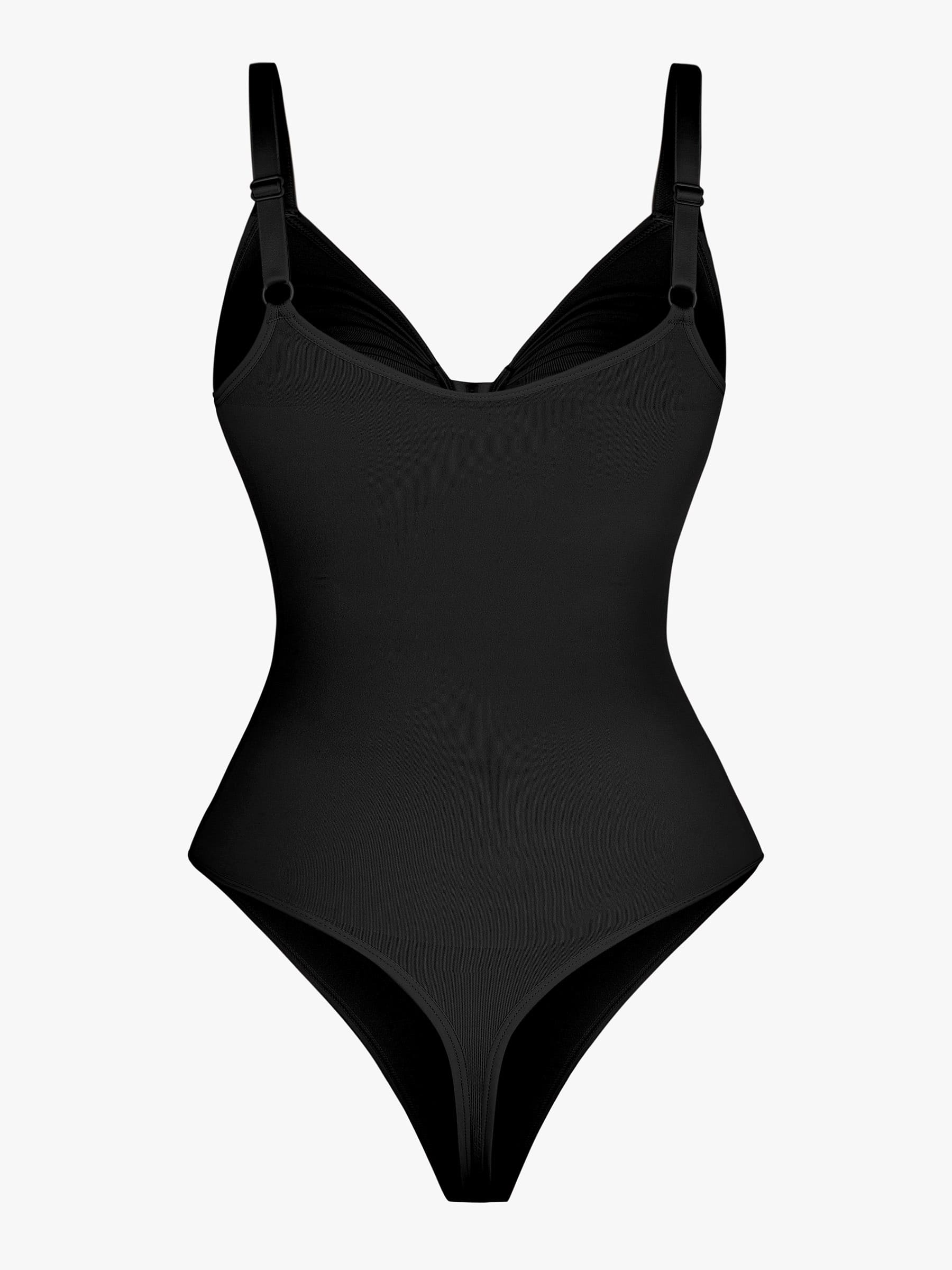 Feelingirl Tummy Control Seamless Zipper Shaping Bodysuit - Image 34