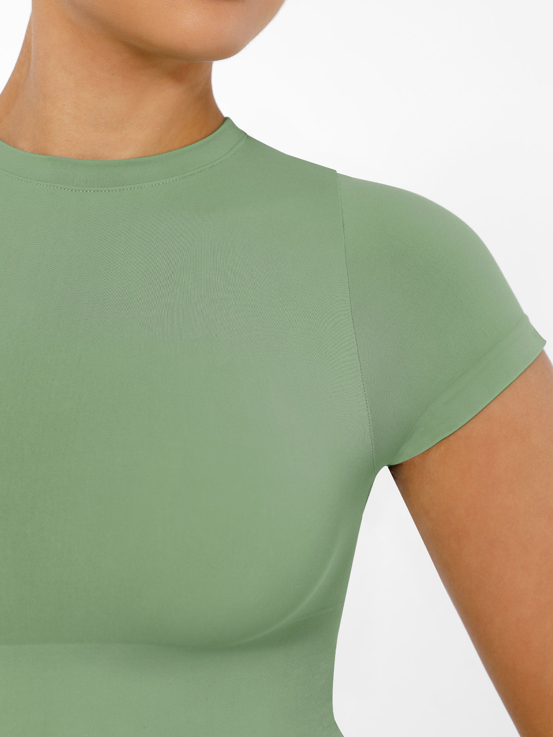 Feelingirl Feel Soft™ Seamless Crew Neck Bodysuits - Image 23