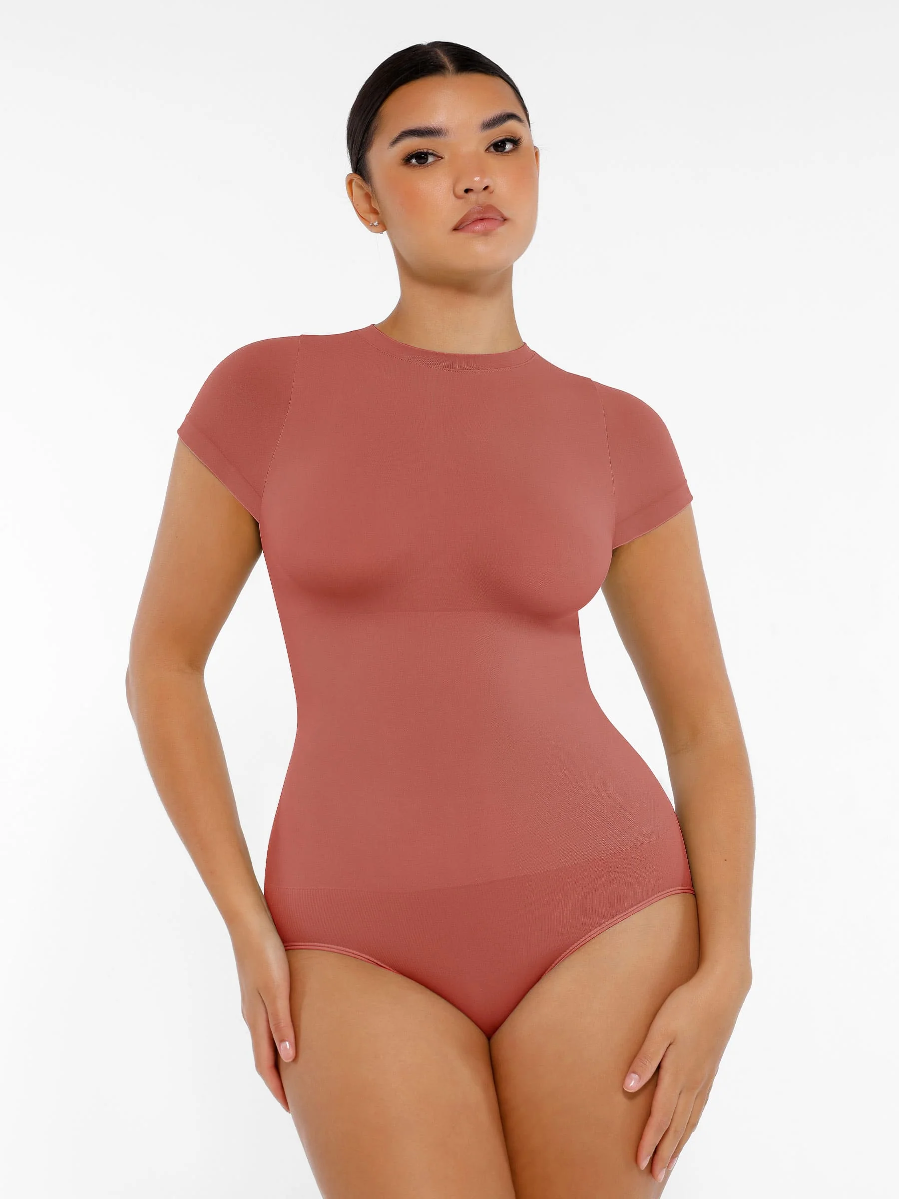 Feelingirl Feel Soft™ Seamless Crew Neck Bodysuits - Image 13