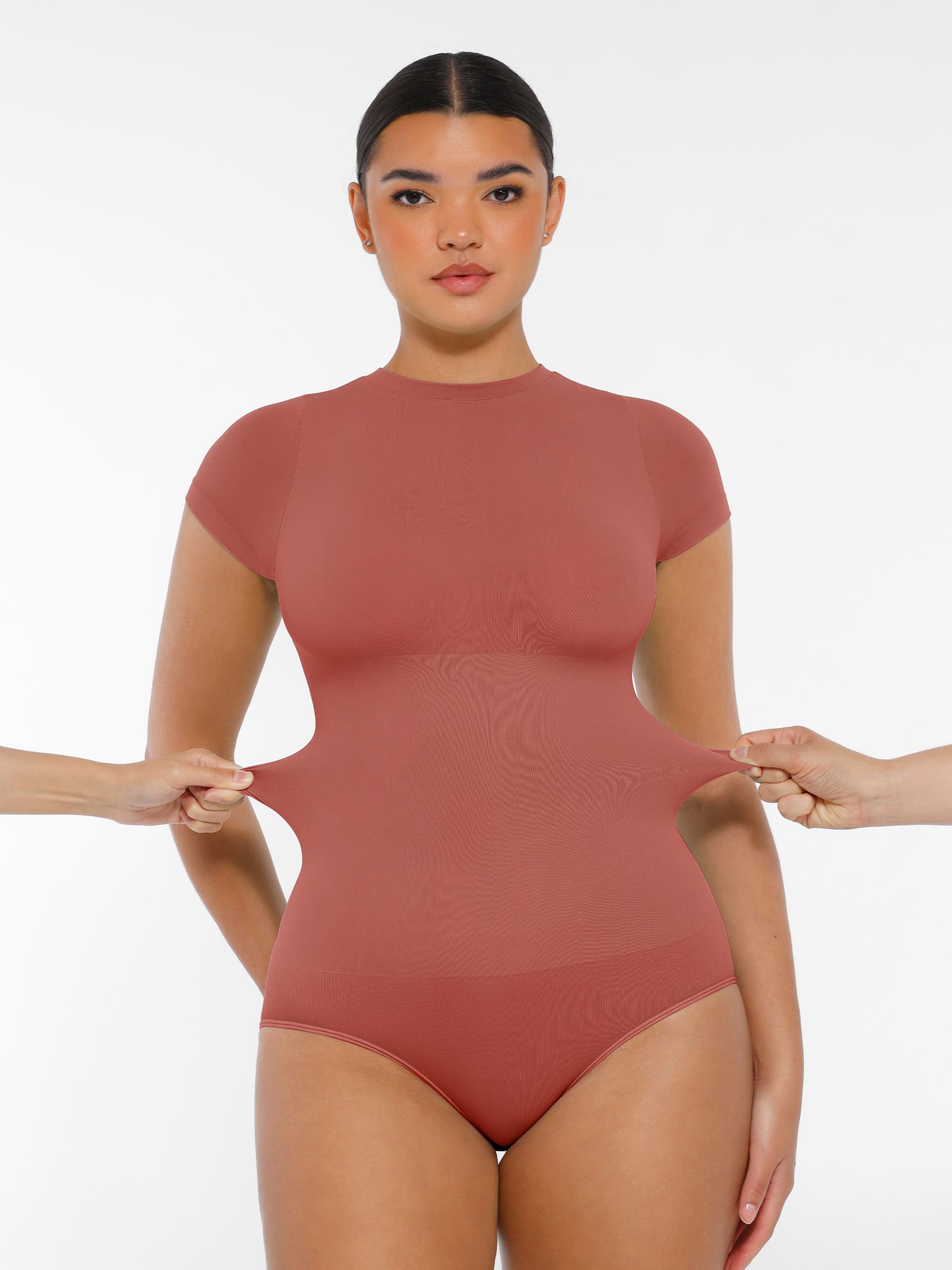 Feelingirl Feel Soft™ Seamless Crew Neck Bodysuits - Image 14
