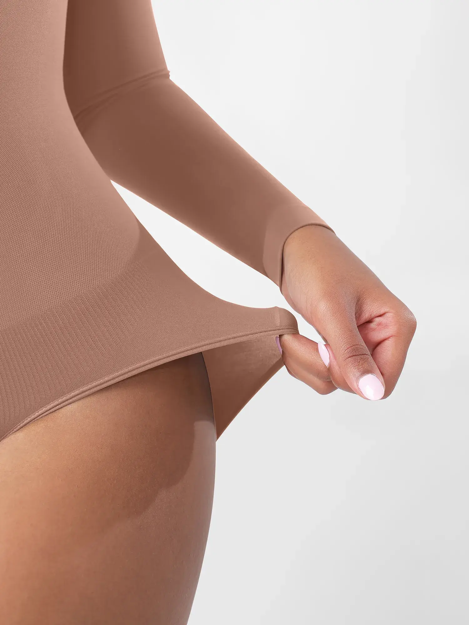 Feelingirl Seamless Ultra-Soft Crew Neck Bodysuit - Image 45