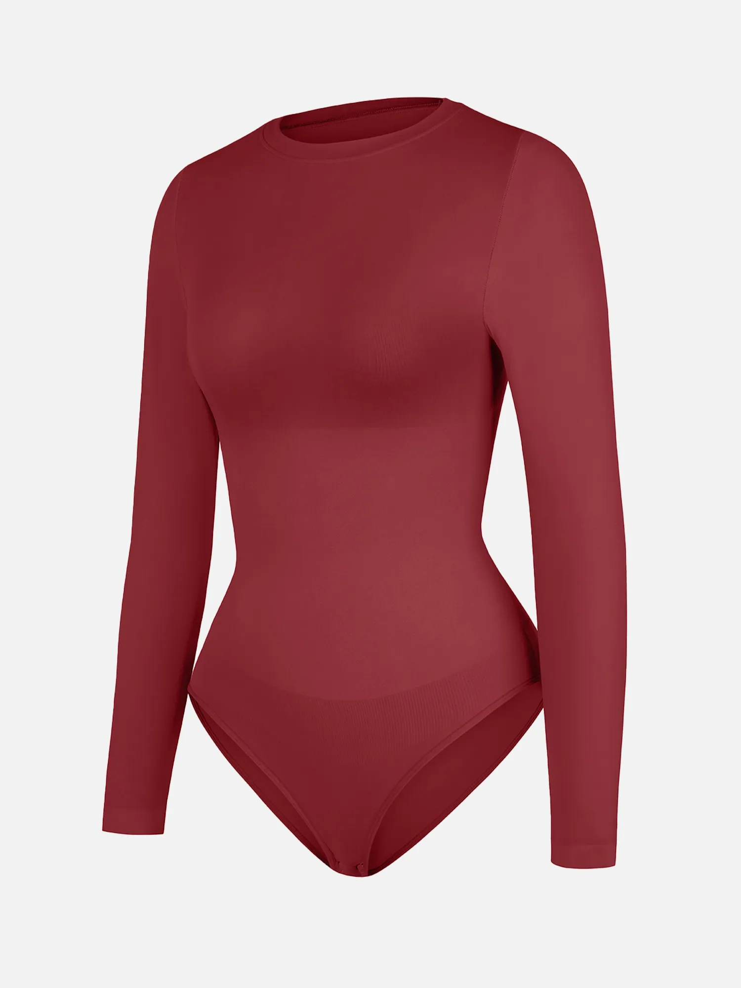 Feelingirl Seamless Ultra-Soft Crew Neck Bodysuit - Image 27