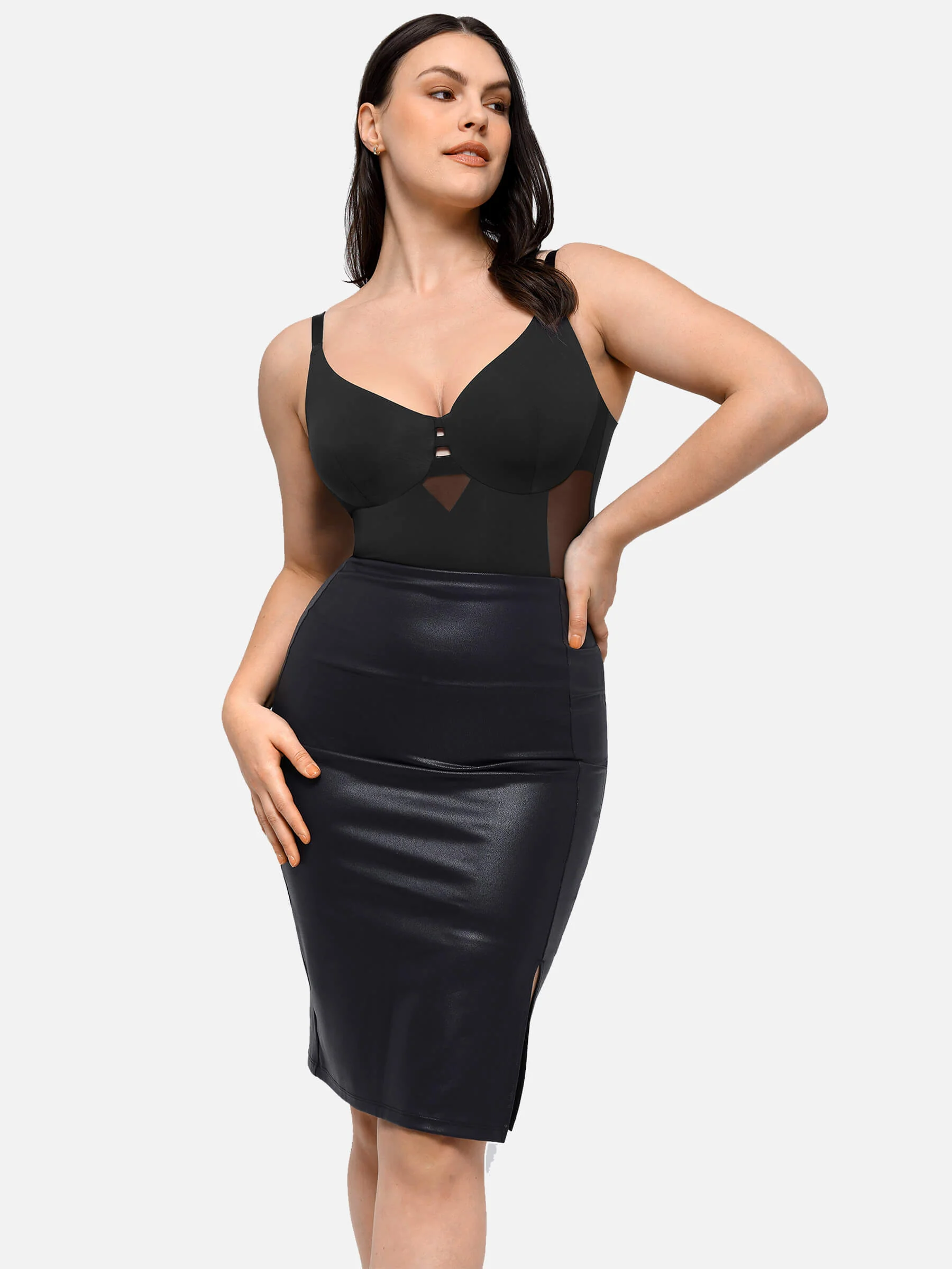 Feelingirl Seamless Waist Control Breast Lift Shapewear - Image 6