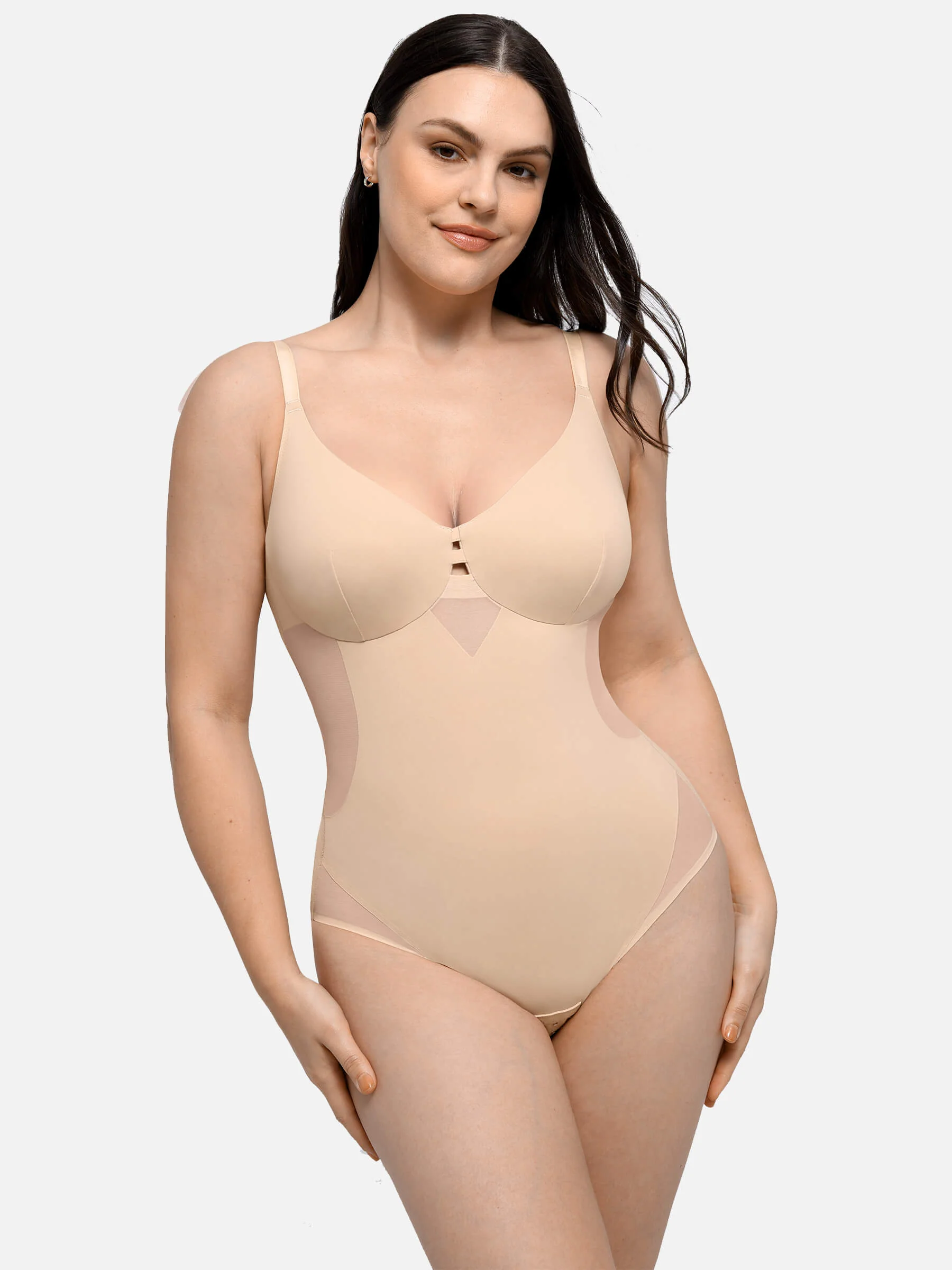 Feelingirl Seamless Waist Control Breast Lift Shapewear - Image 7