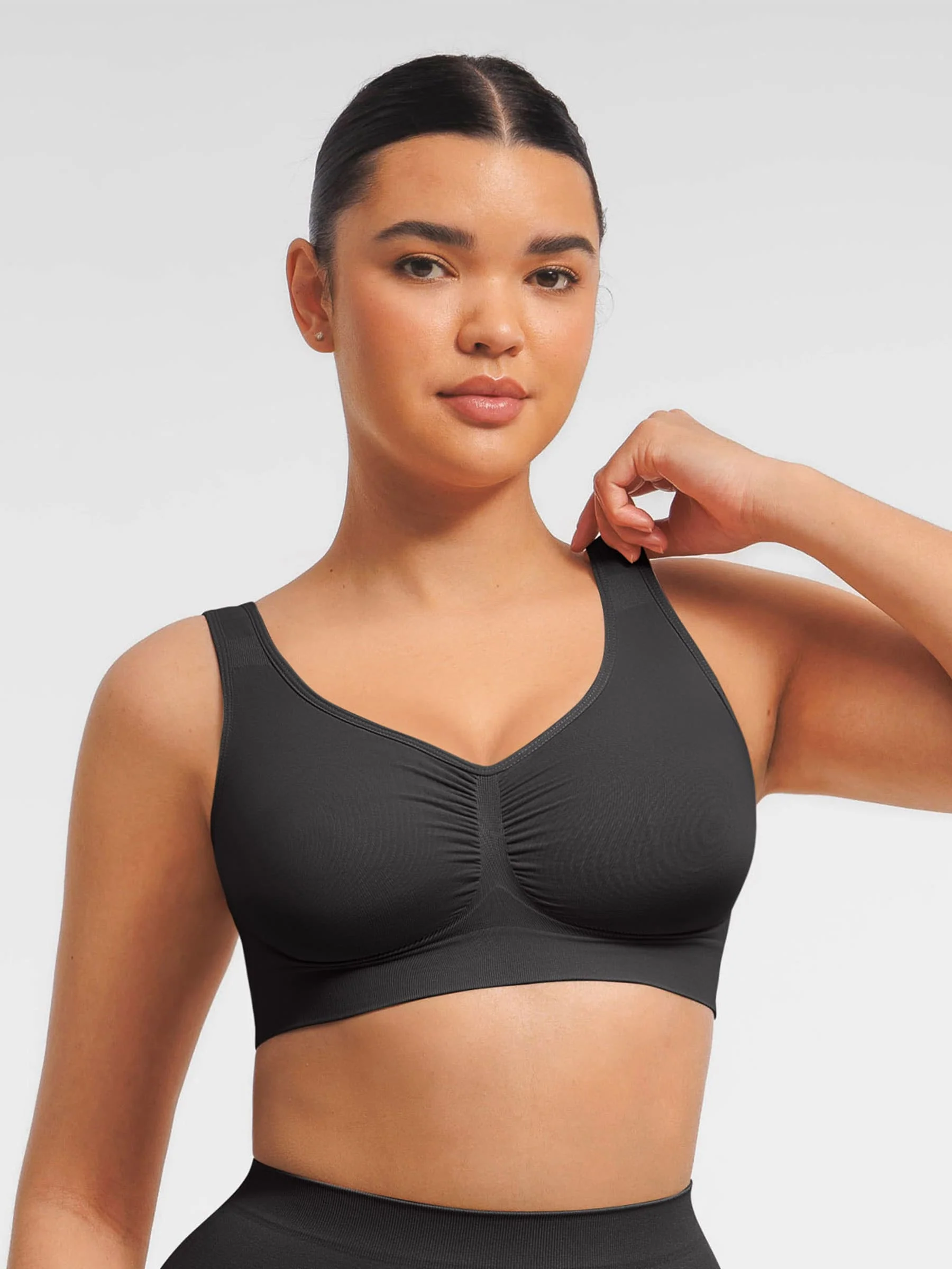 Feelingirl Seamless Wide Straps Everyday Bra - Image 14