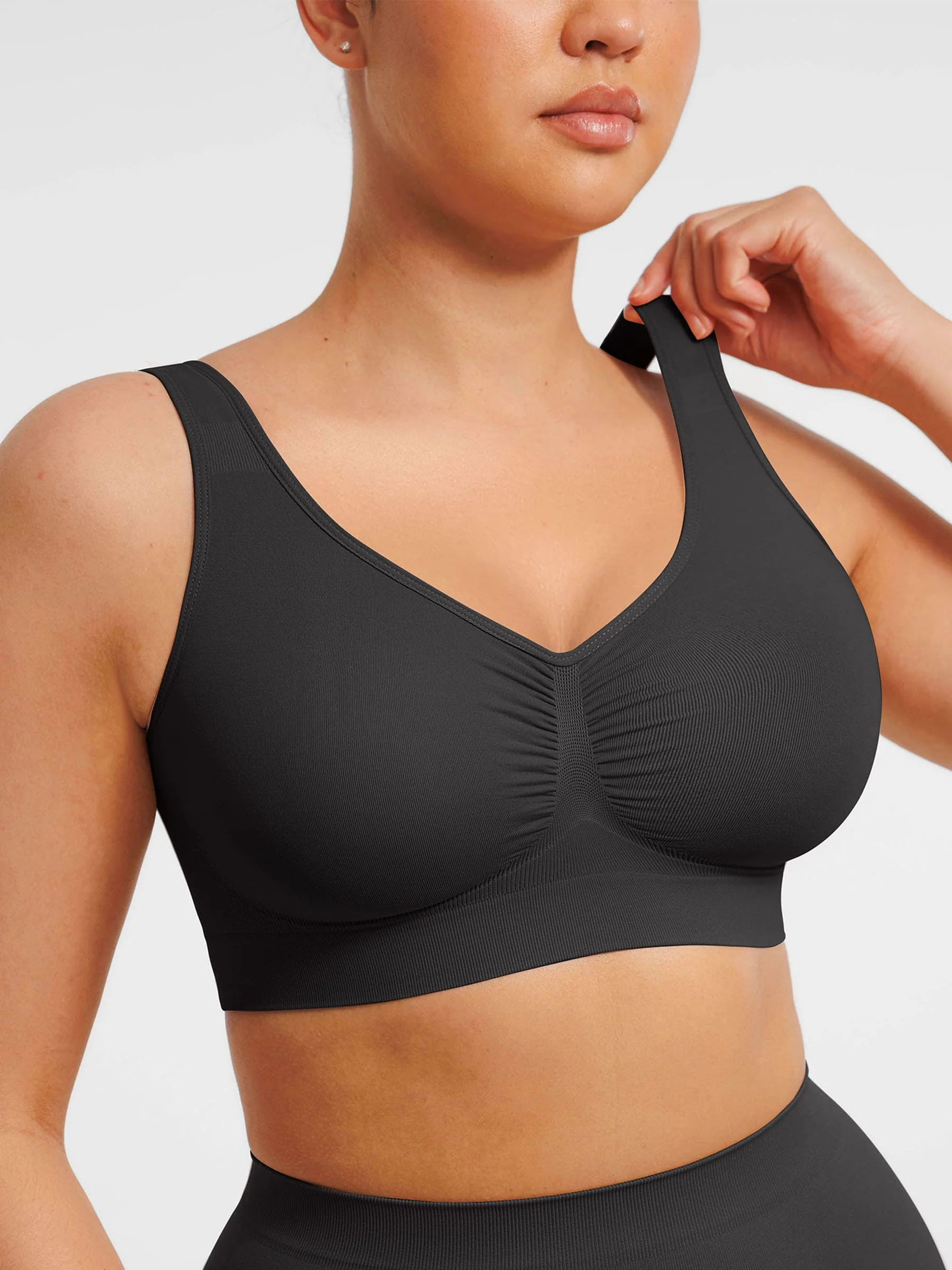 Feelingirl Seamless Wide Straps Everyday Bra - Image 15