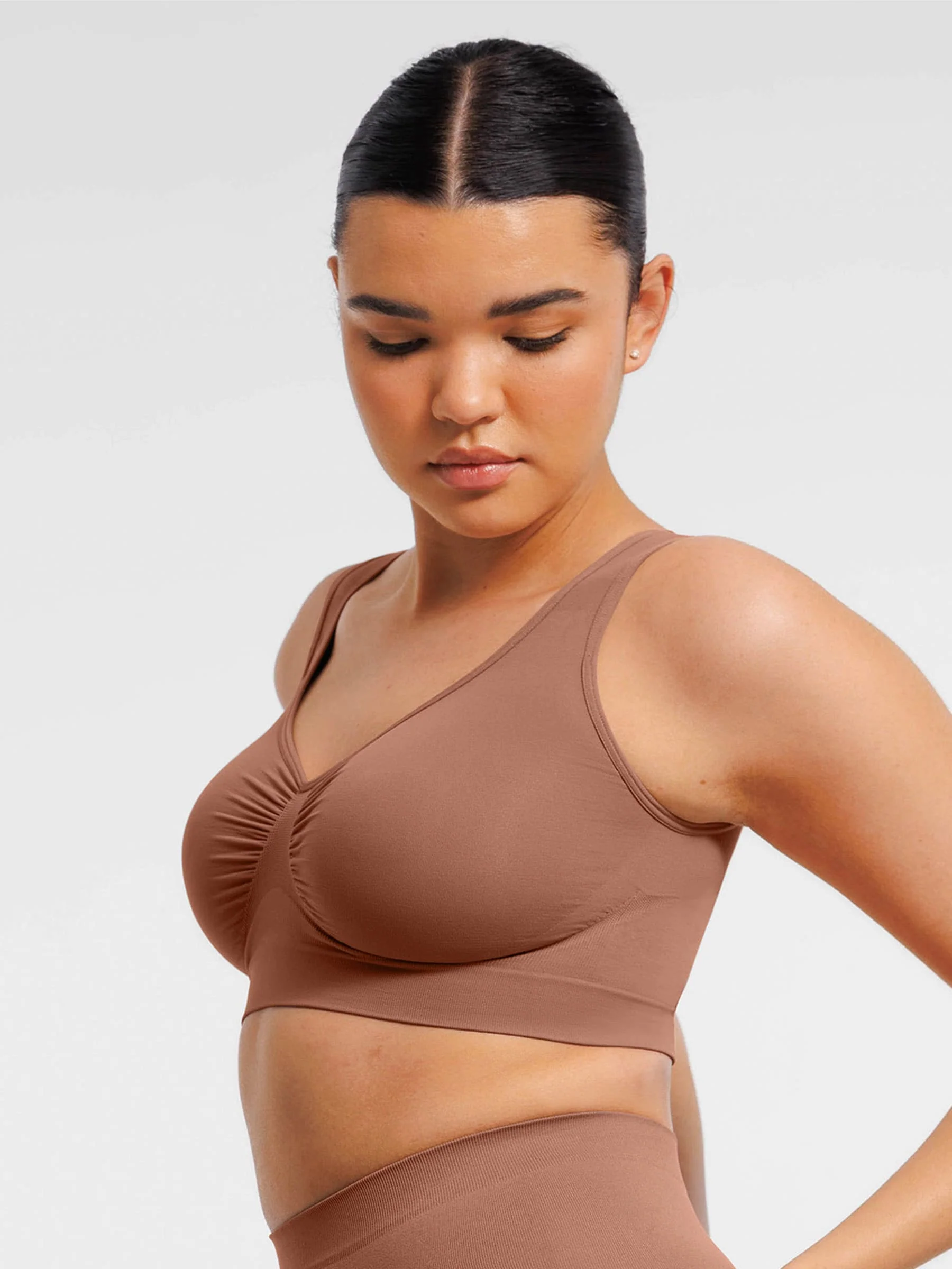 Feelingirl Seamless Wide Straps Everyday Bra - Image 25