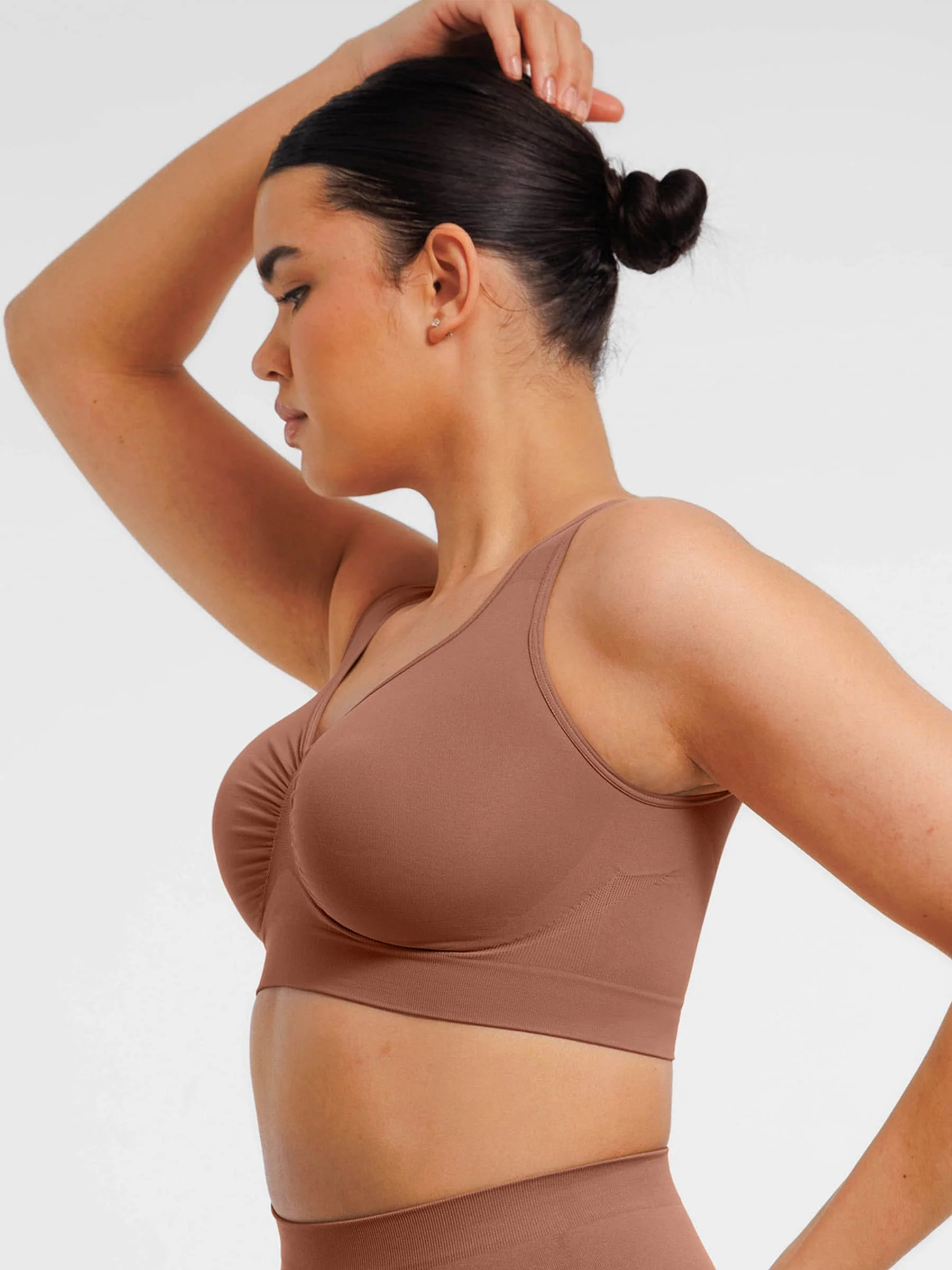 Feelingirl Seamless Wide Straps Everyday Bra - Image 26