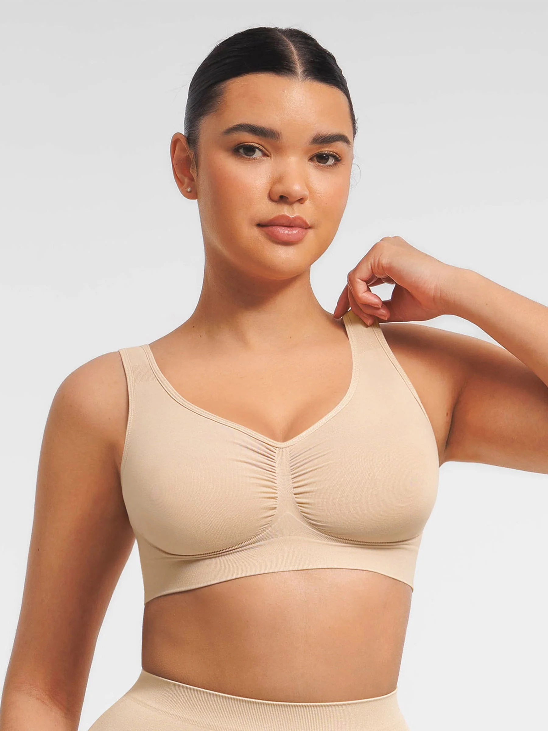 Feelingirl Seamless Wide Straps Everyday Bra - Image 3