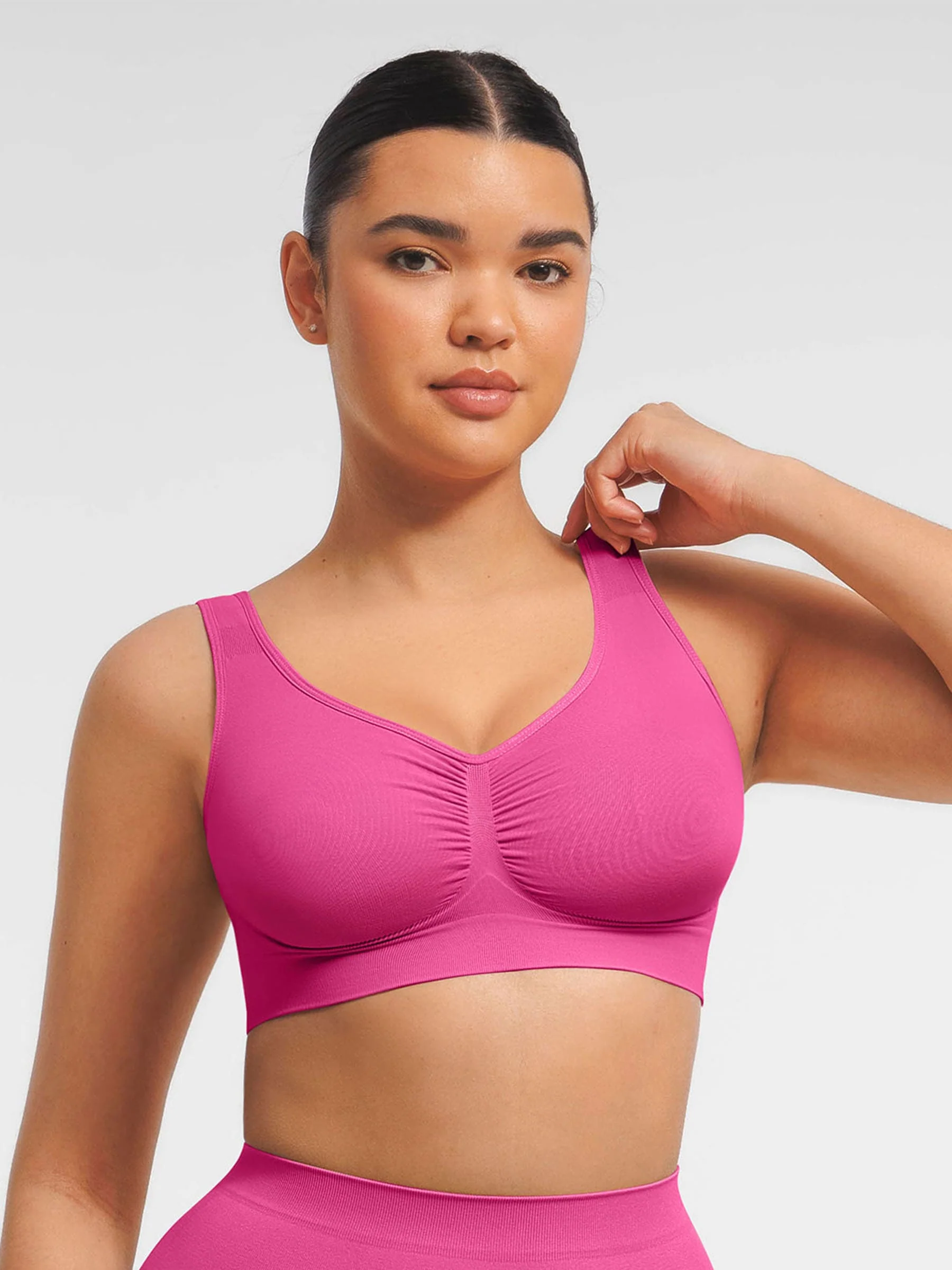 Feelingirl Seamless Wide Straps Everyday Bra - Image 36