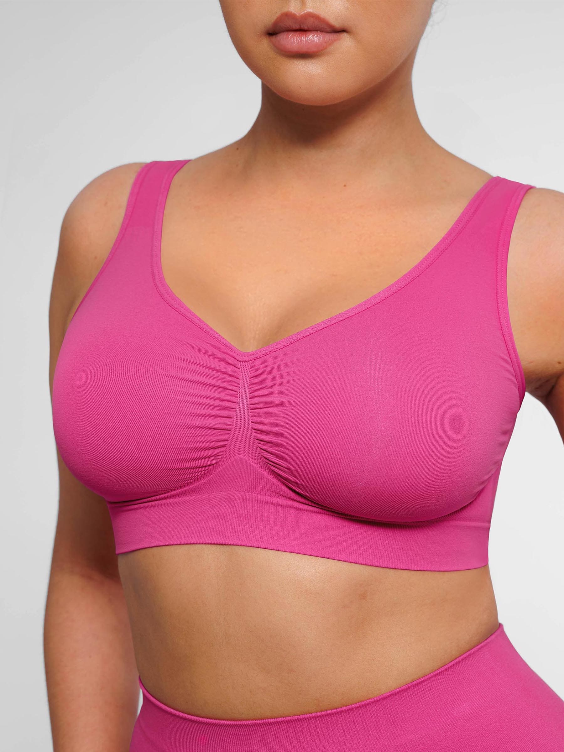 Feelingirl Seamless Wide Straps Everyday Bra - Image 39