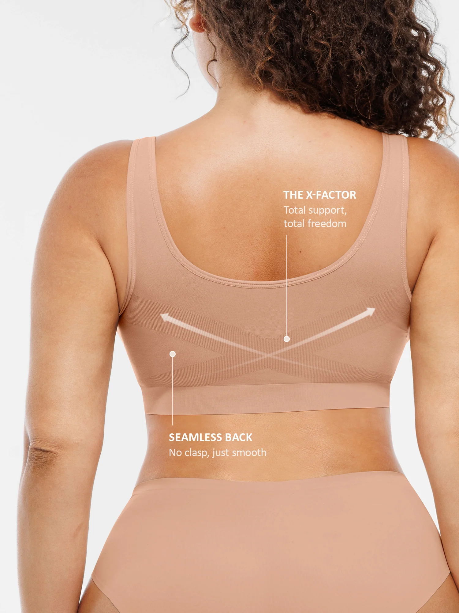 Feelingirl Seamless Wide Straps Everyday Bra - Image 53