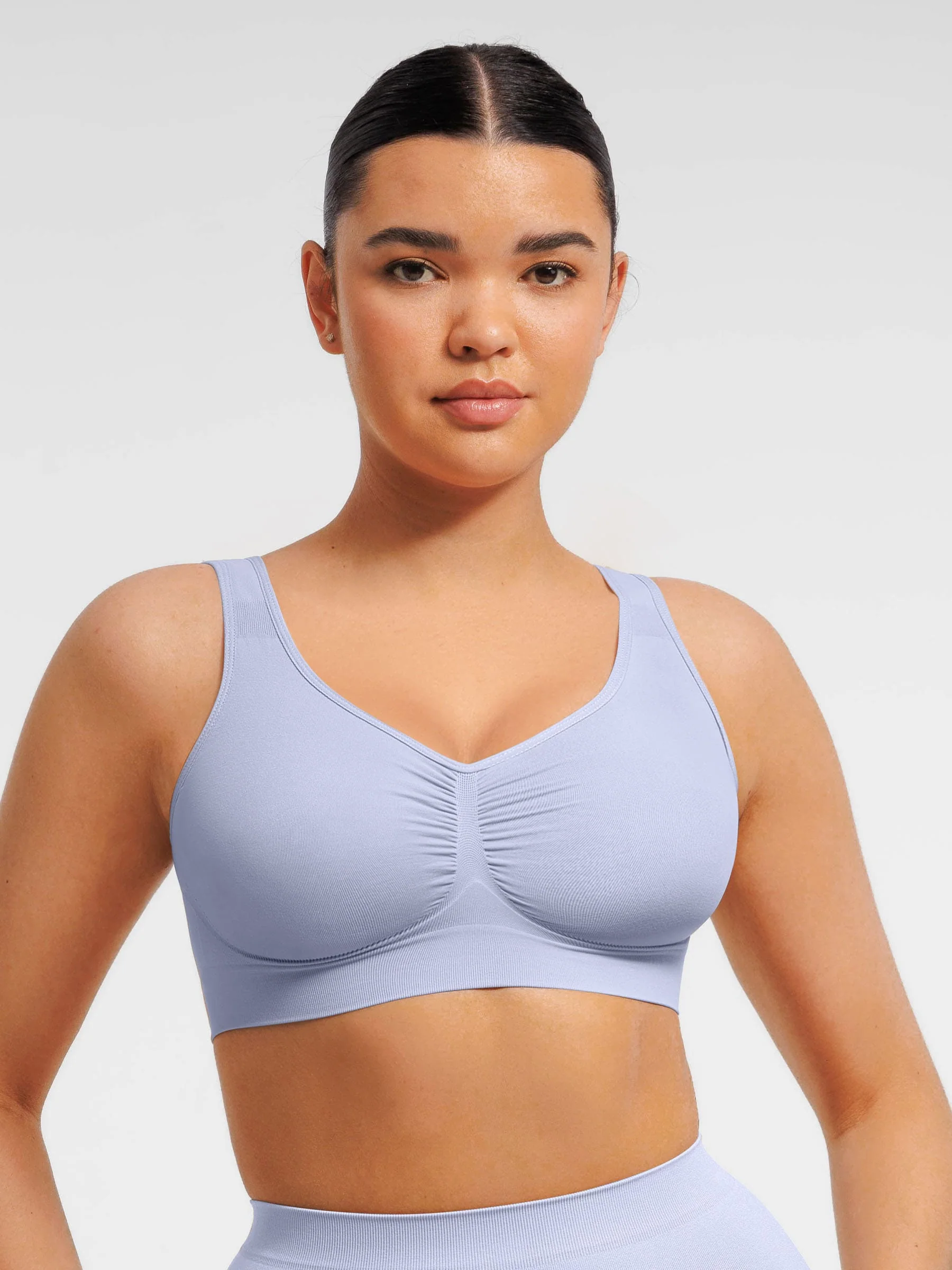 Feelingirl Seamless Wide Straps Everyday Bra - Image 57