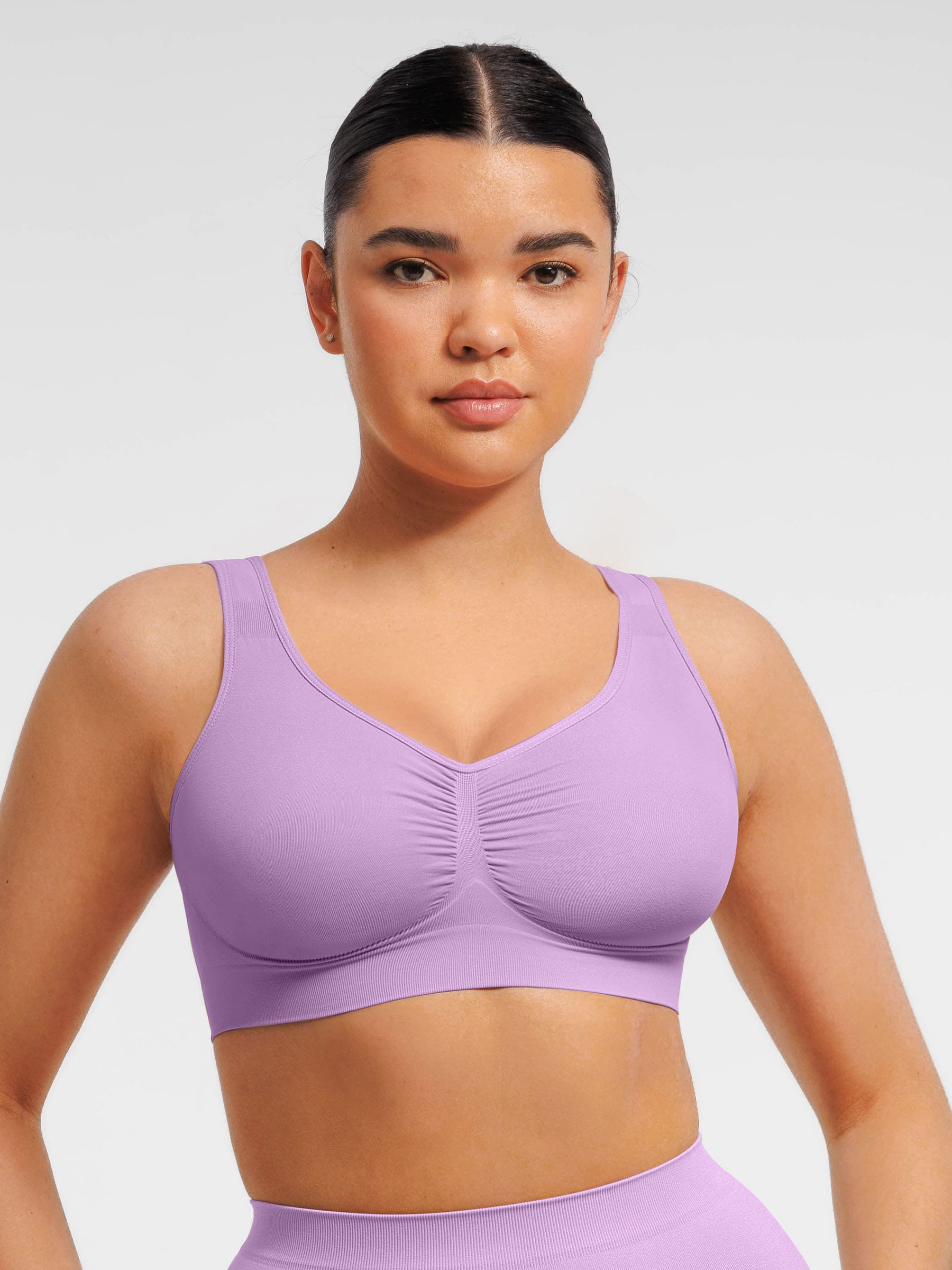 Feelingirl Seamless Wide Straps Everyday Bra - Image 79