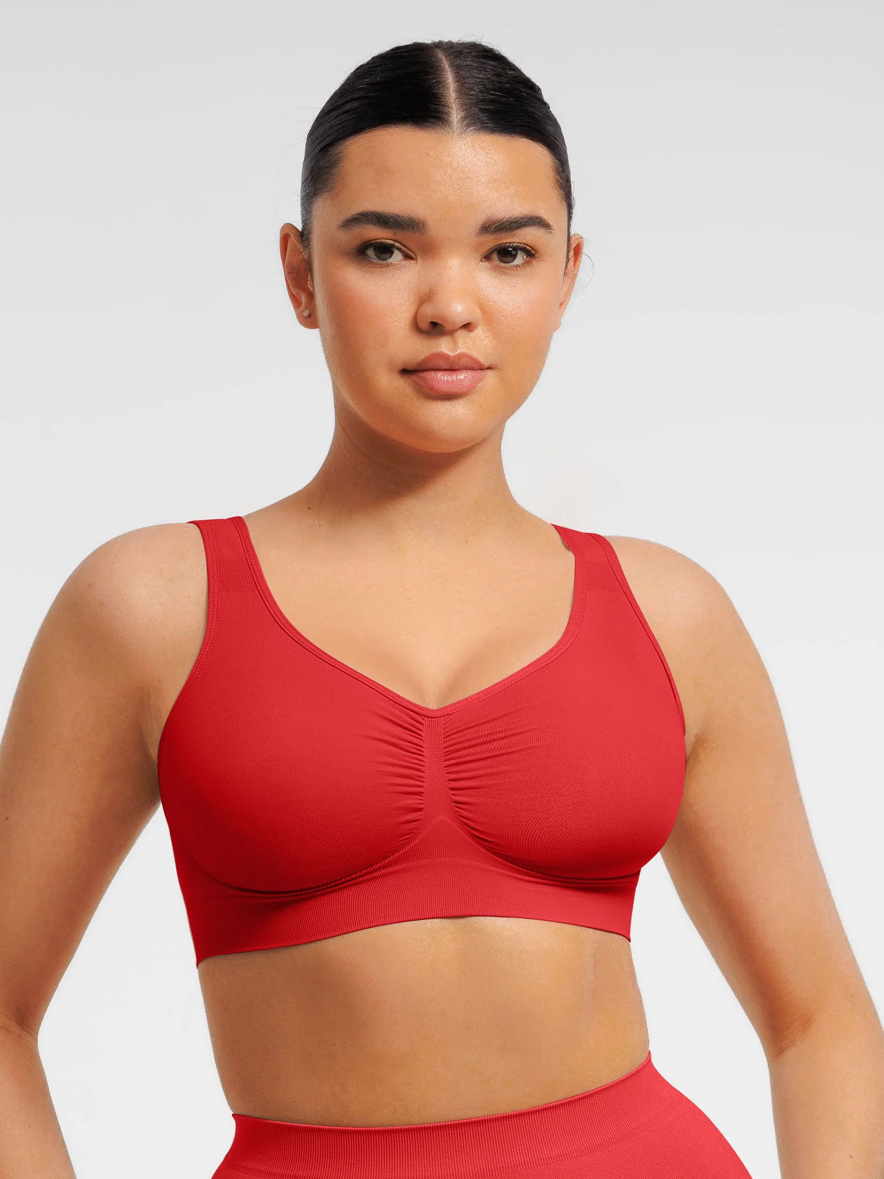Feelingirl Seamless Wide Straps Everyday Bra - Image 90