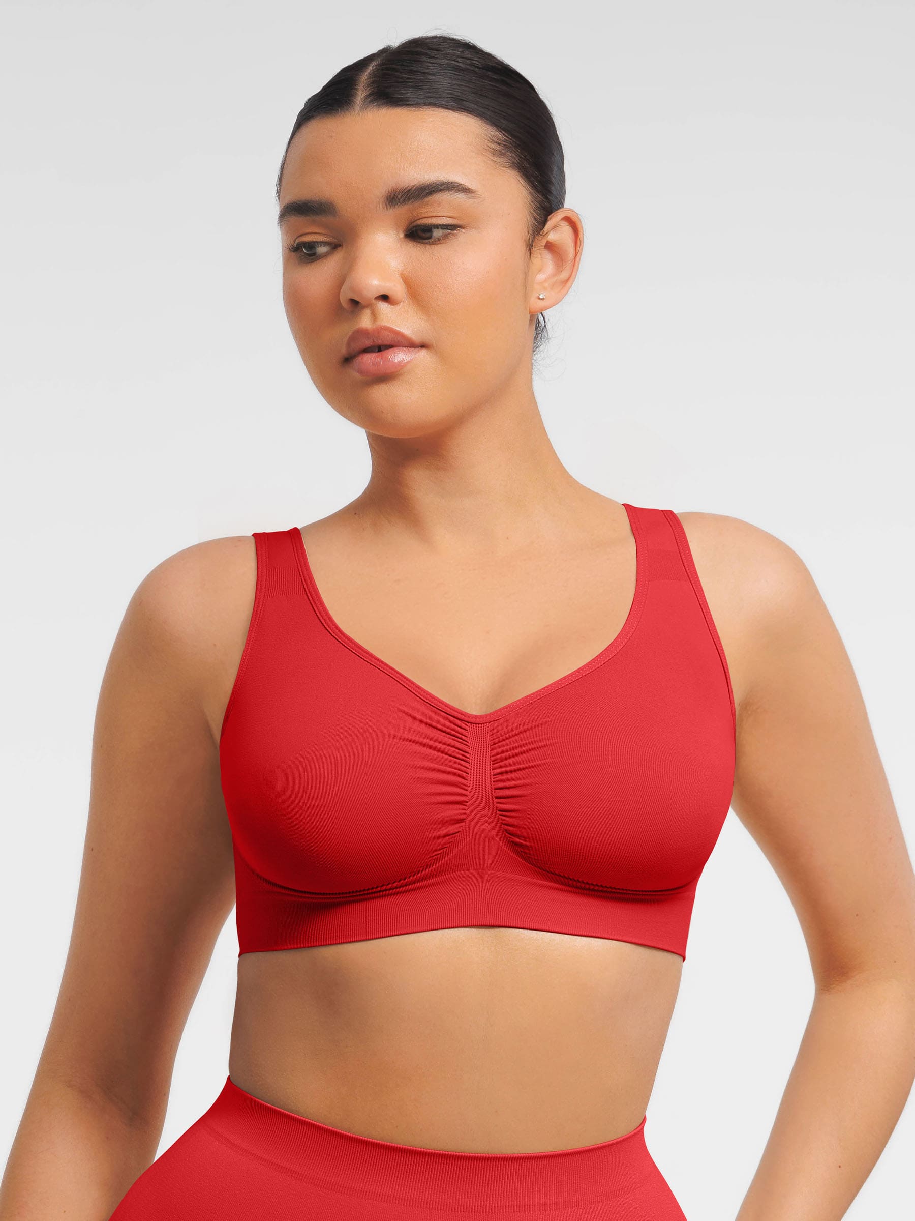 Feelingirl Seamless Wide Straps Everyday Bra - Image 91