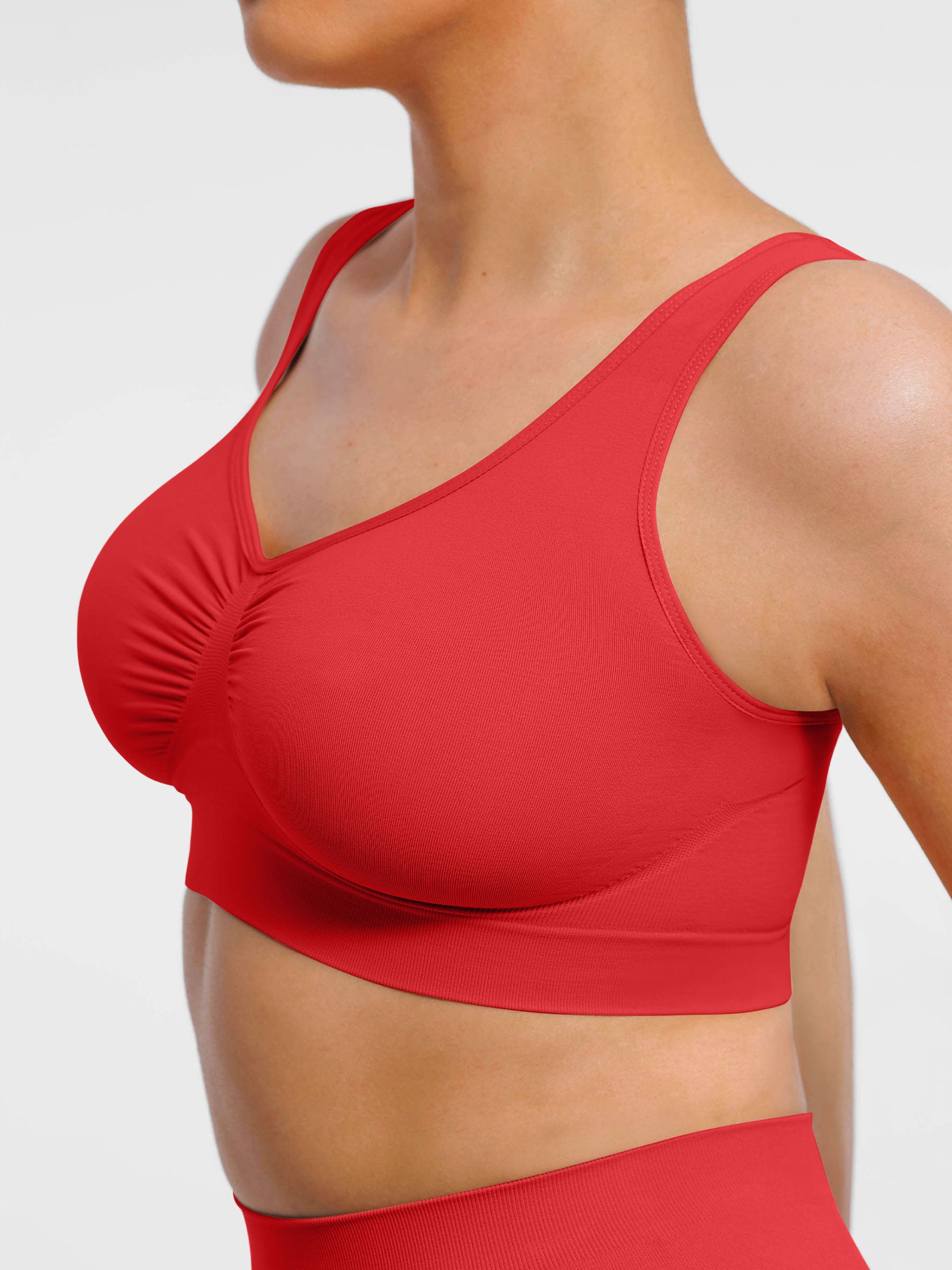 Feelingirl Seamless Wide Straps Everyday Bra - Image 95