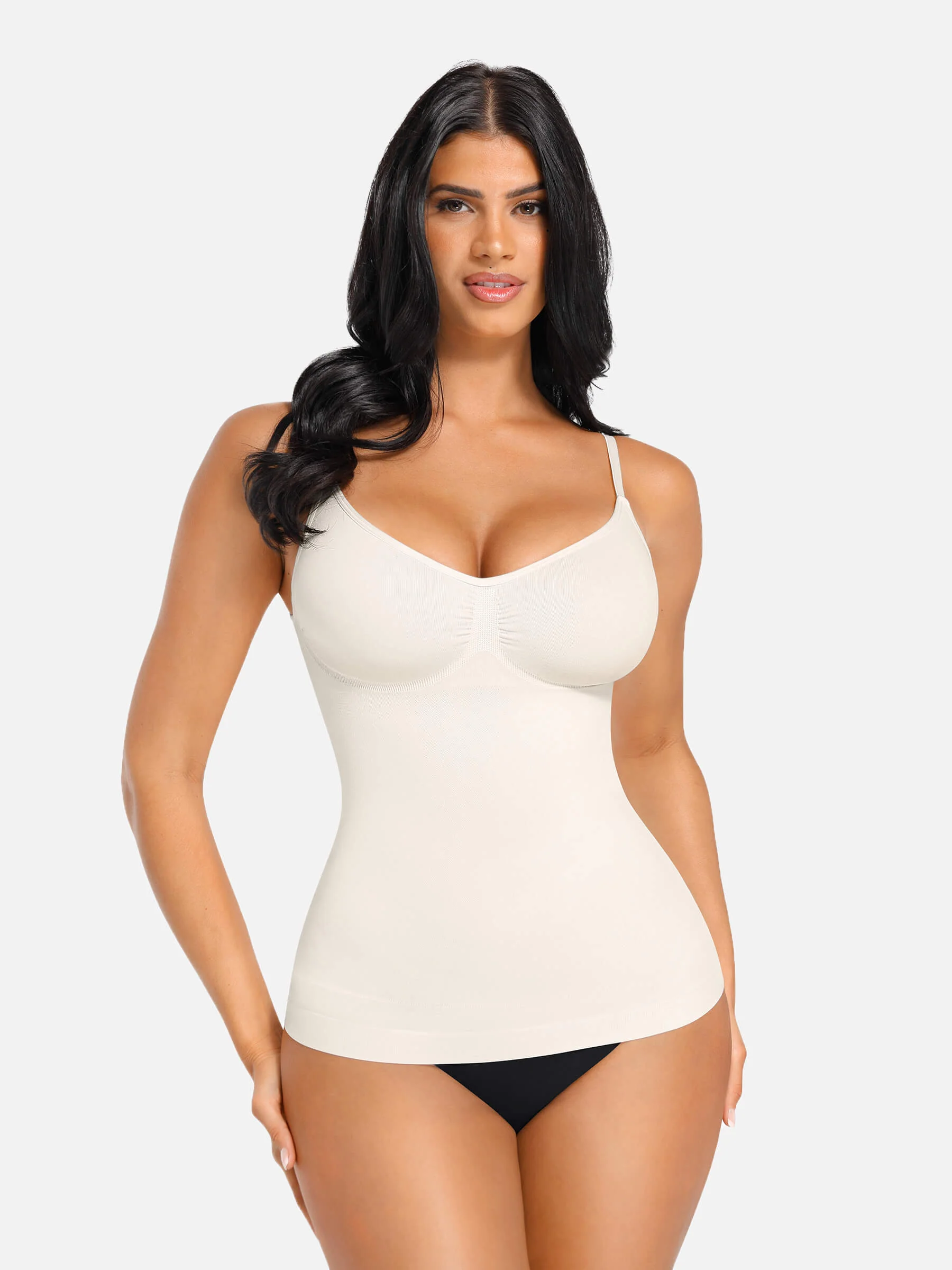 Feelingirl Bust Support Waist and Abdomen Control Shape Tank Top Vest - Image 19