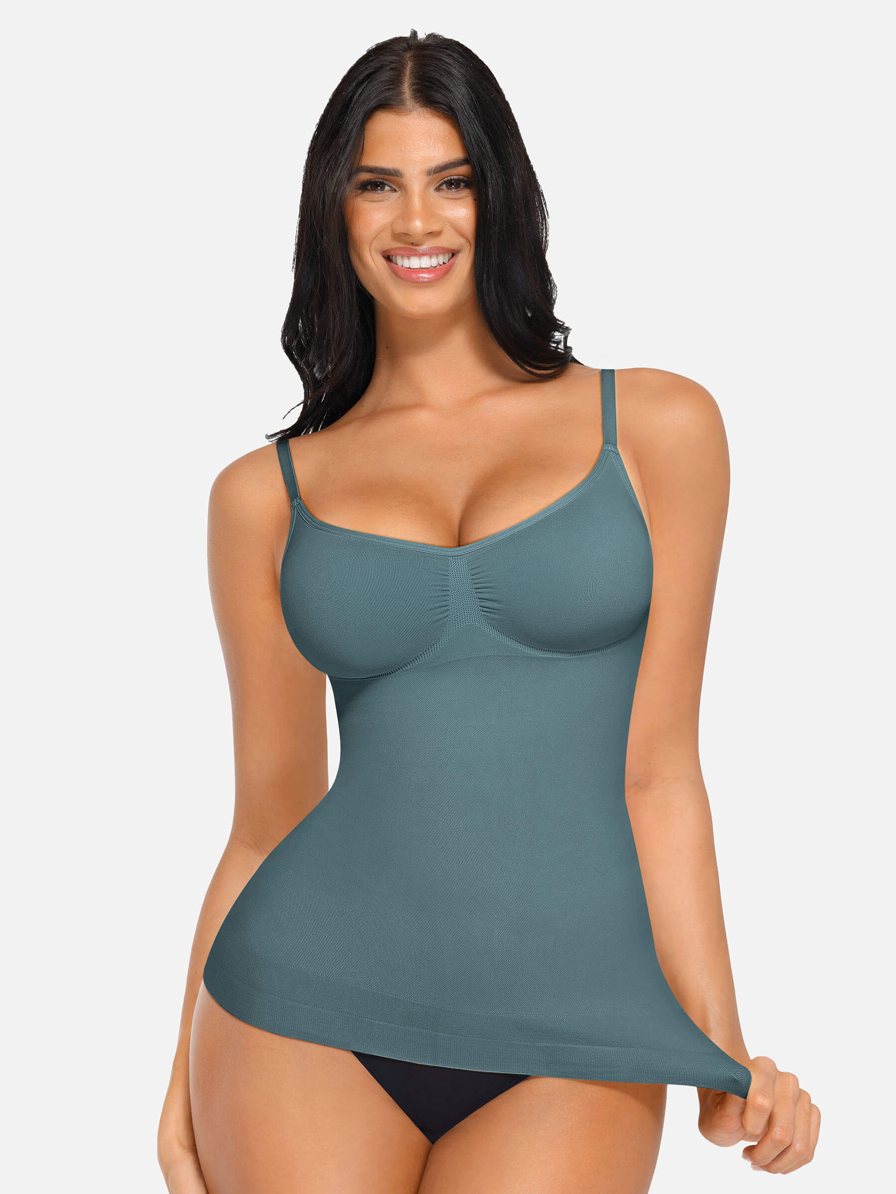 Feelingirl Bust Support Waist and Abdomen Control Shape Tank Top Vest - Image 30