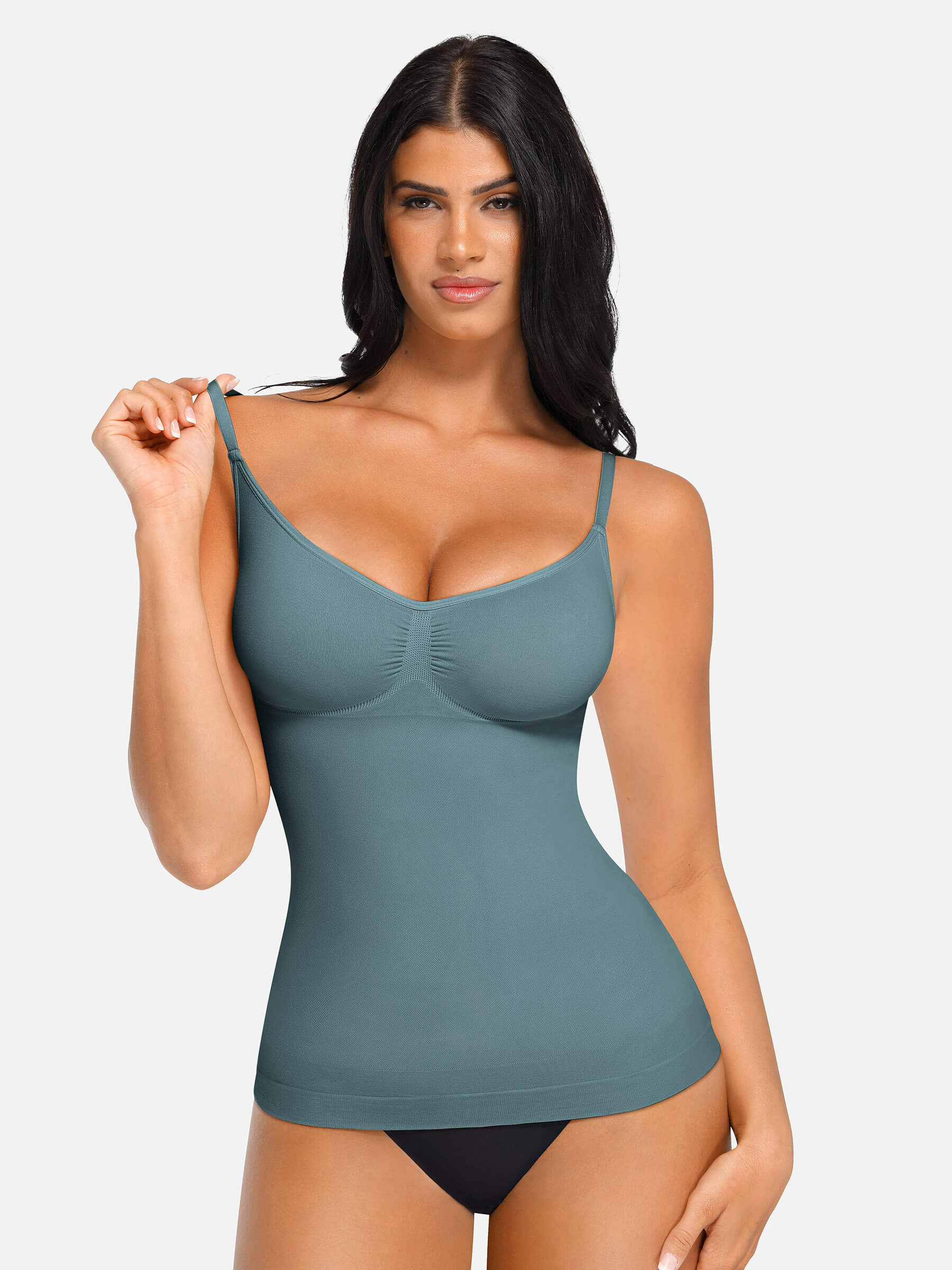 Feelingirl Bust Support Waist and Abdomen Control Shape Tank Top Vest - Image 31
