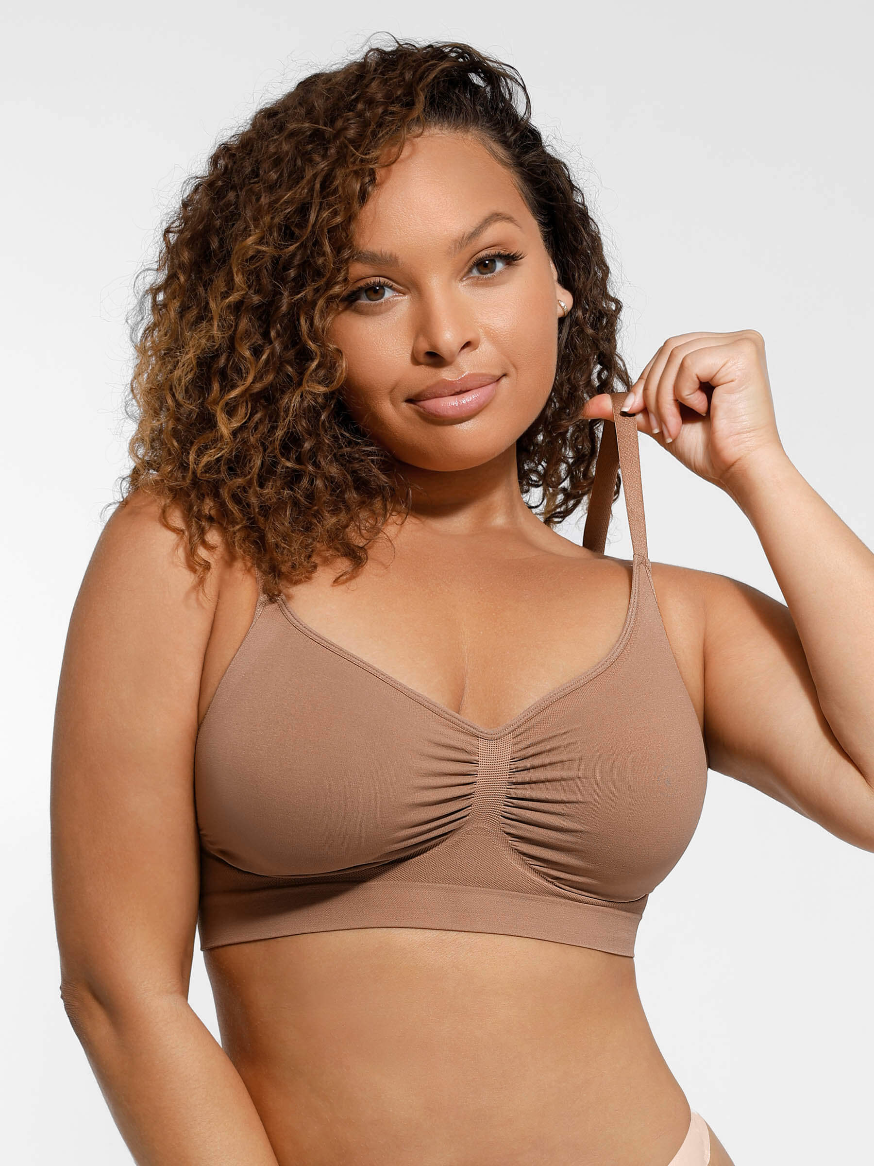 Feelingirl Seamless Everyday Bra with Built-In Soft Padding - Image 45
