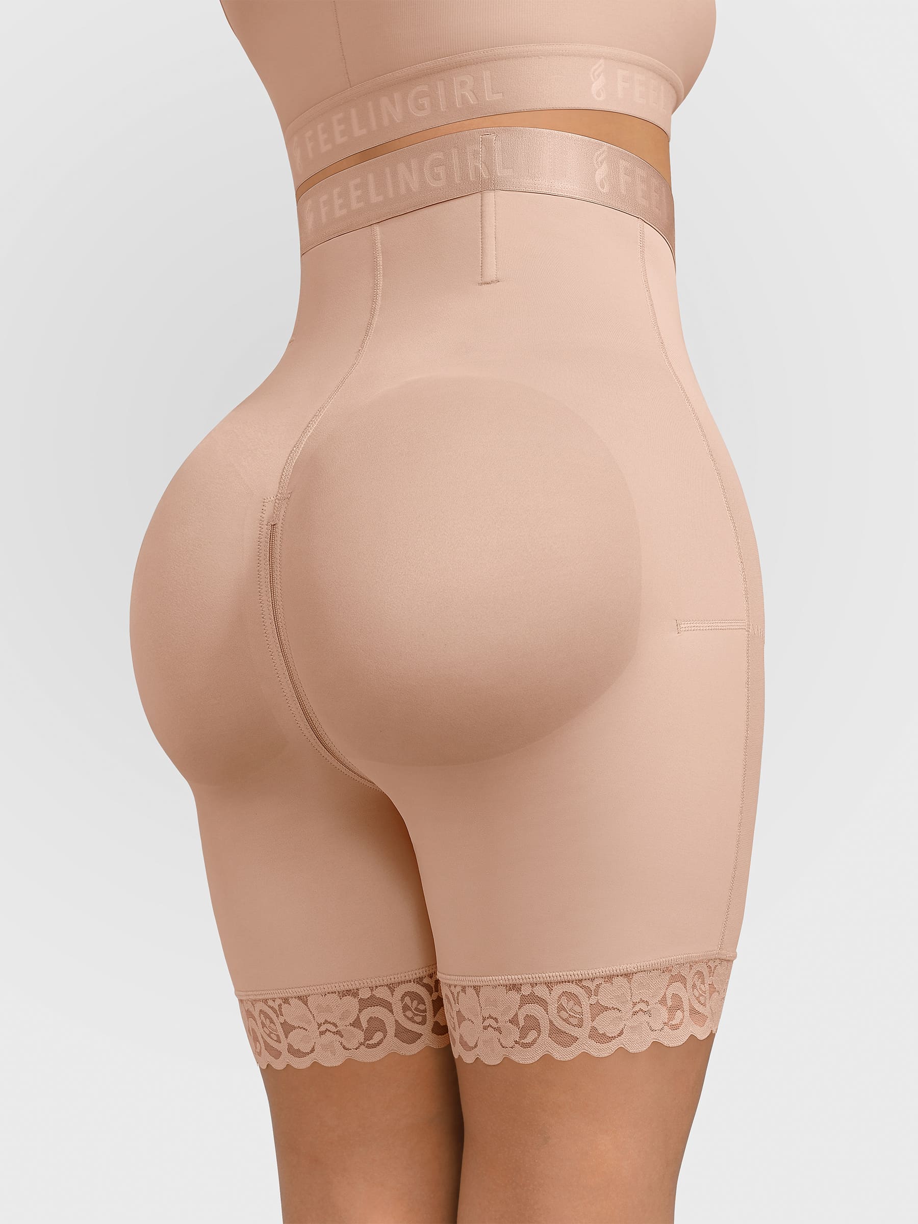 Feelingirl Steel-Boned High-Waist Shaper - Image 21