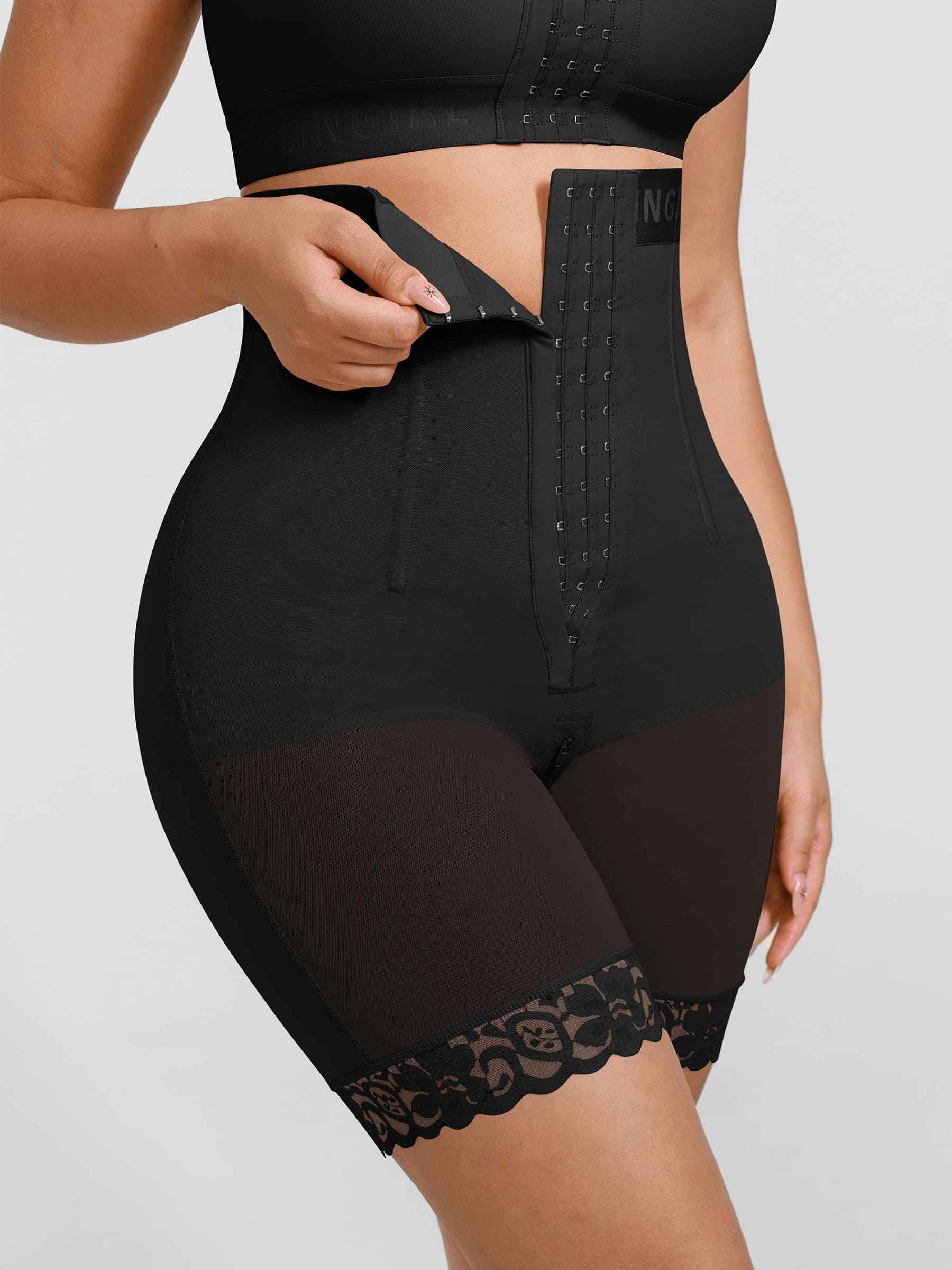 Feelingirl Steel-Boned High-Waist Shaper - Image 8