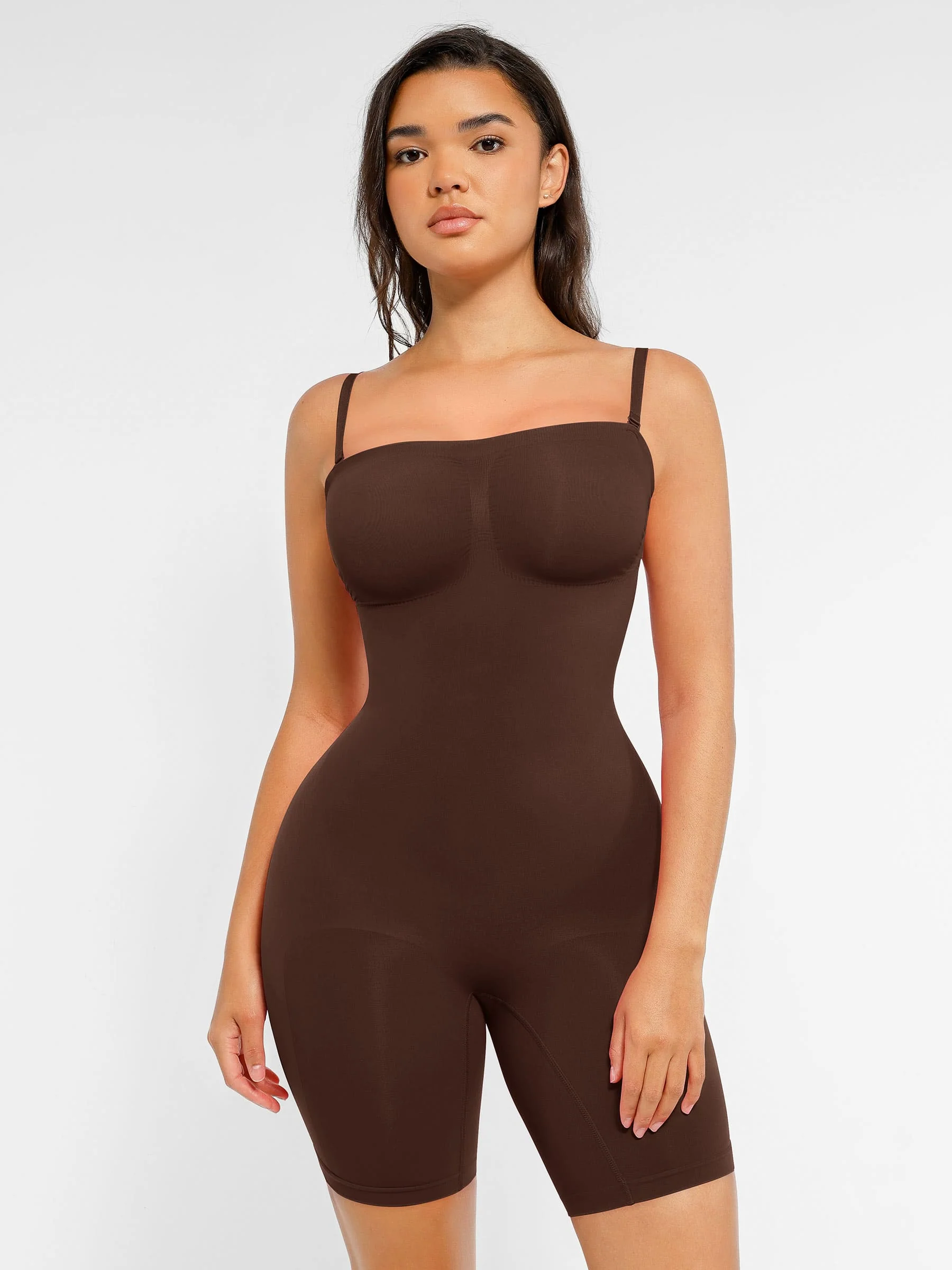 Feelingirl Strapless Seamless Bodysuit with Removable Straps - Image 11