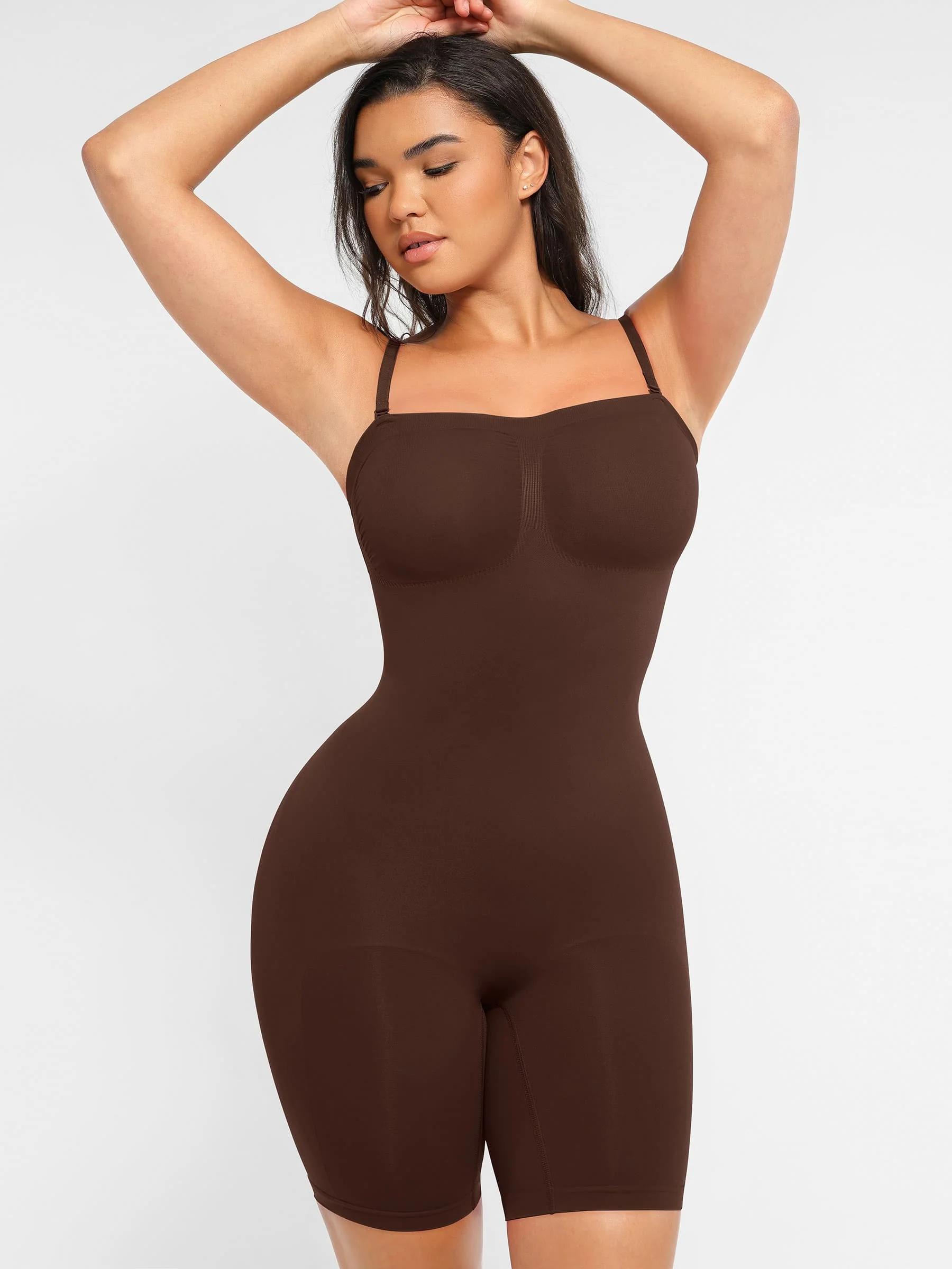 Feelingirl Strapless Seamless Bodysuit with Removable Straps - Image 13