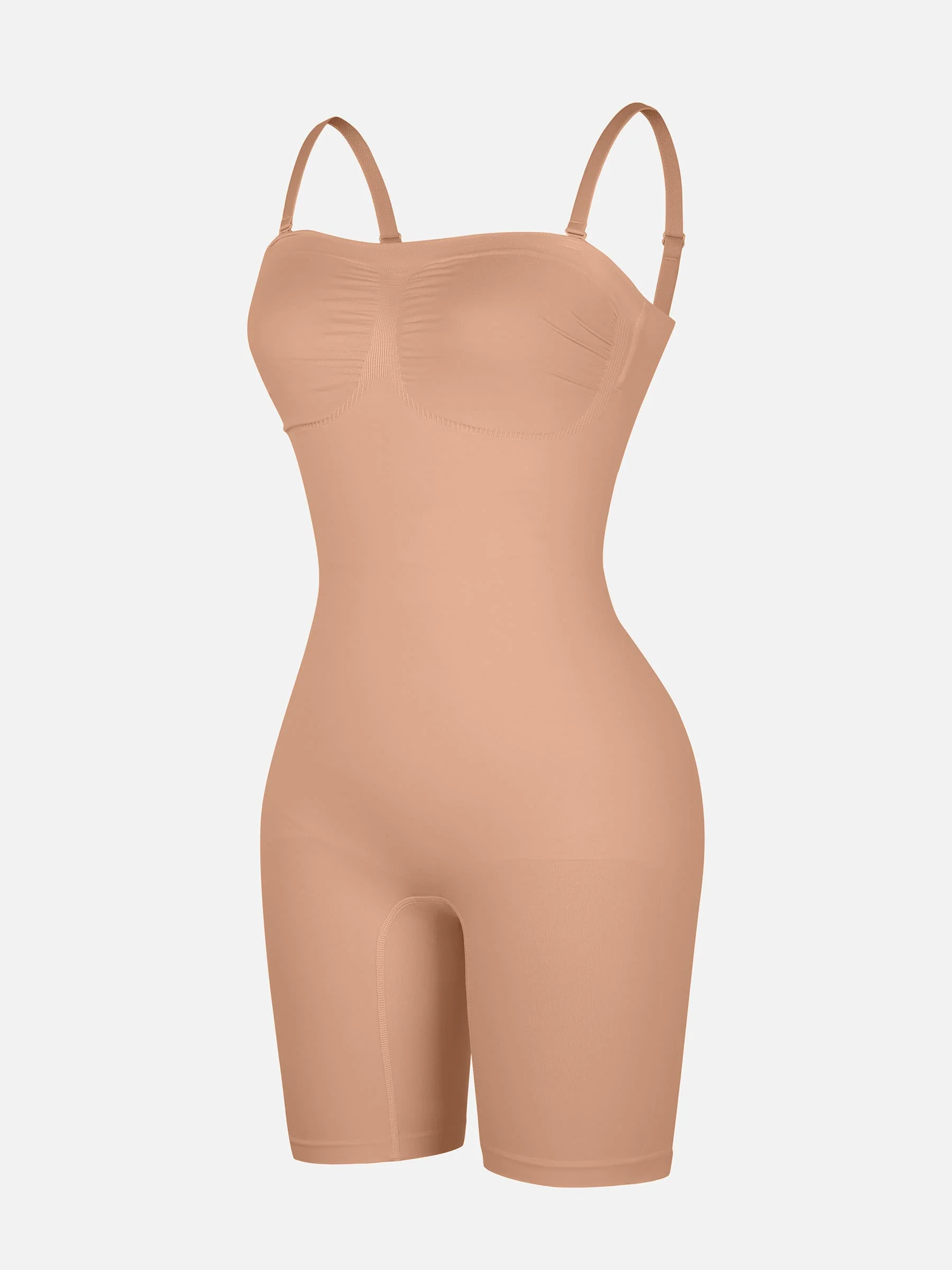 Feelingirl Strapless Seamless Bodysuit with Removable Straps - Image 29