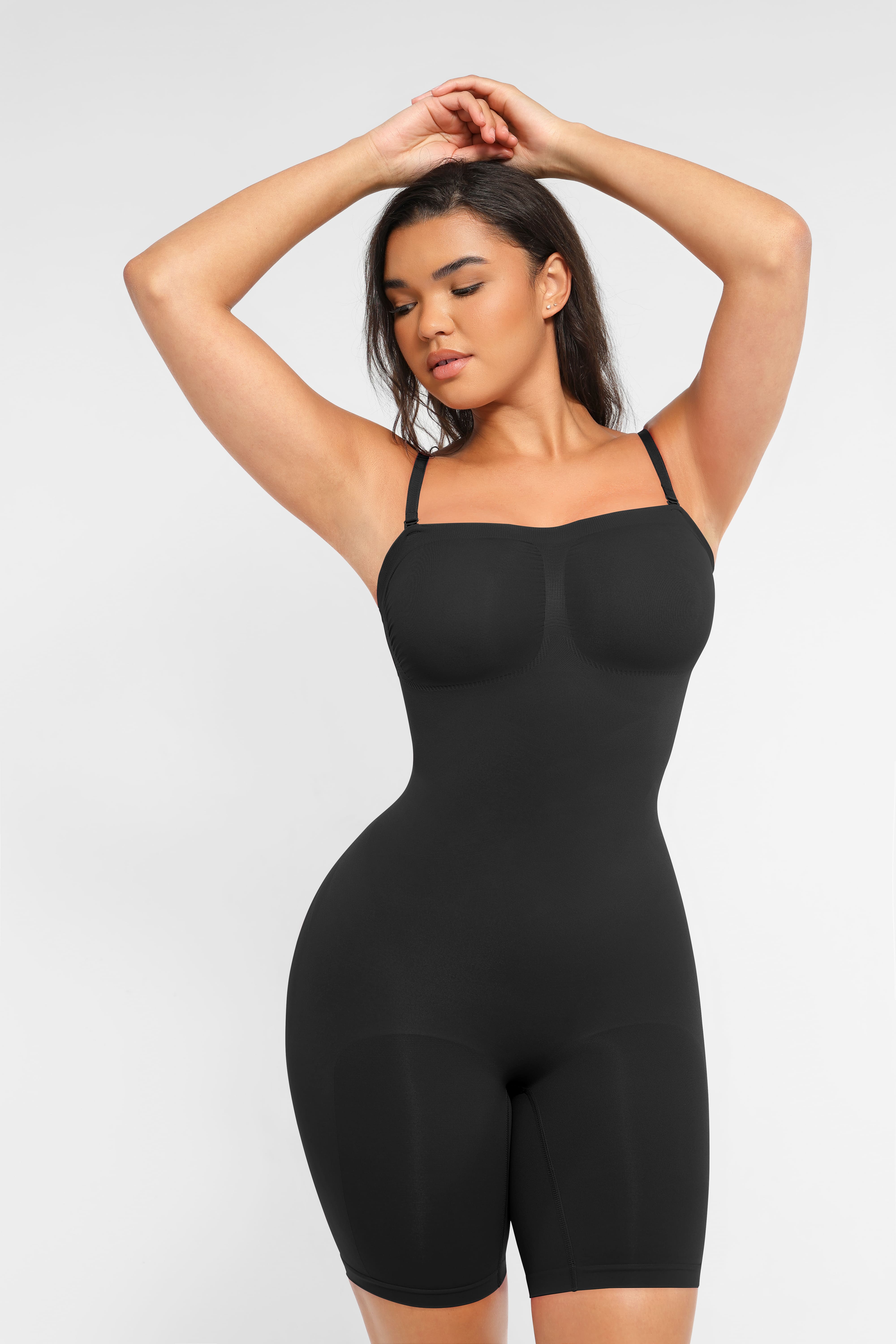 Feelingirl Strapless Seamless Bodysuit with Removable Straps - Image 3