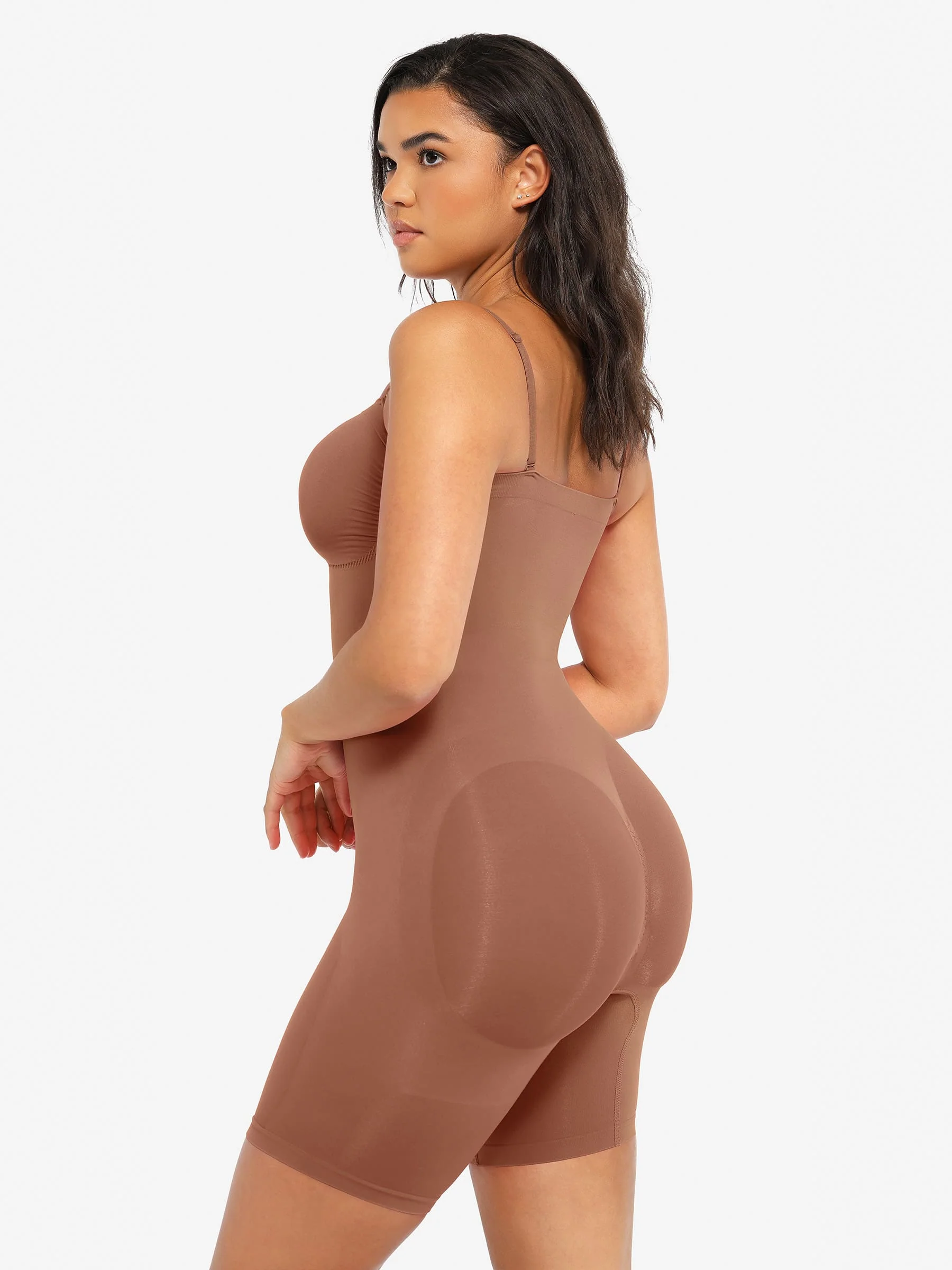 Feelingirl Strapless Seamless Bodysuit with Removable Straps - Image 44