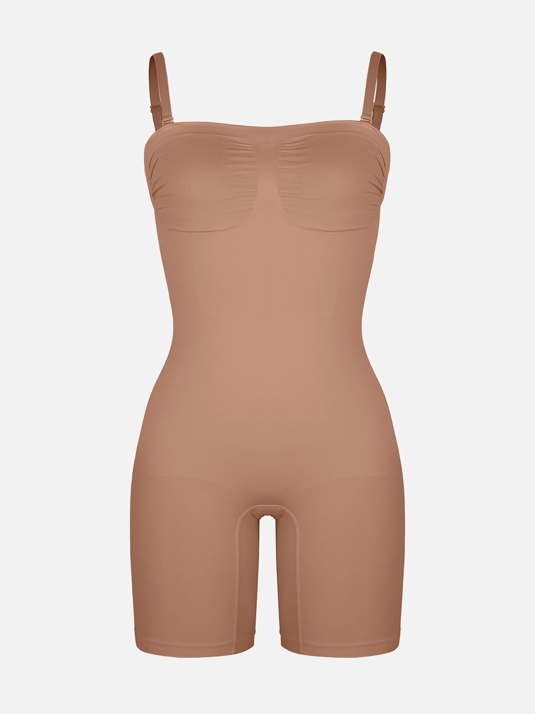 Feelingirl Strapless Seamless Bodysuit with Removable Straps - Image 48