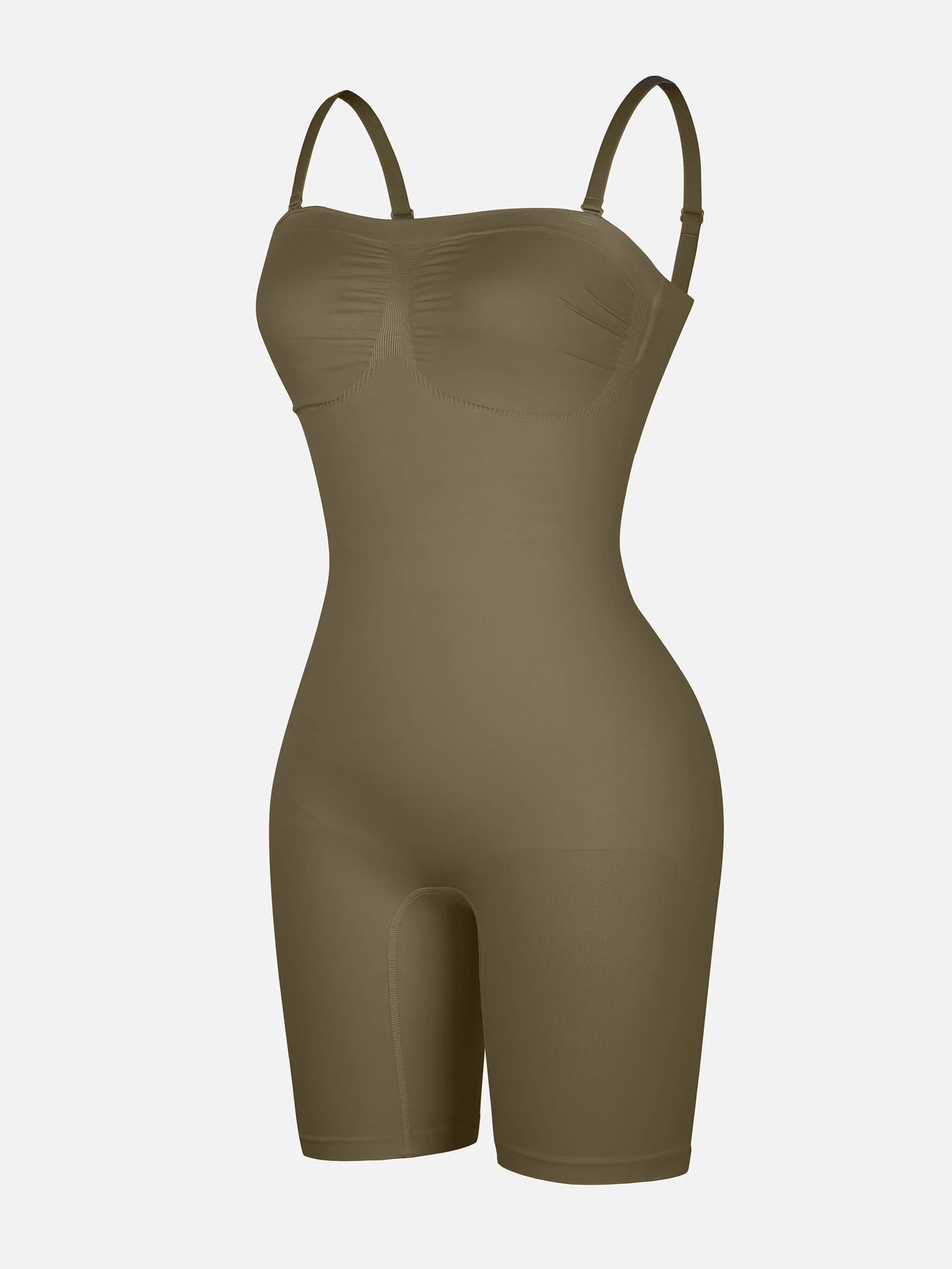 Feelingirl Strapless Seamless Bodysuit with Removable Straps - Image 59