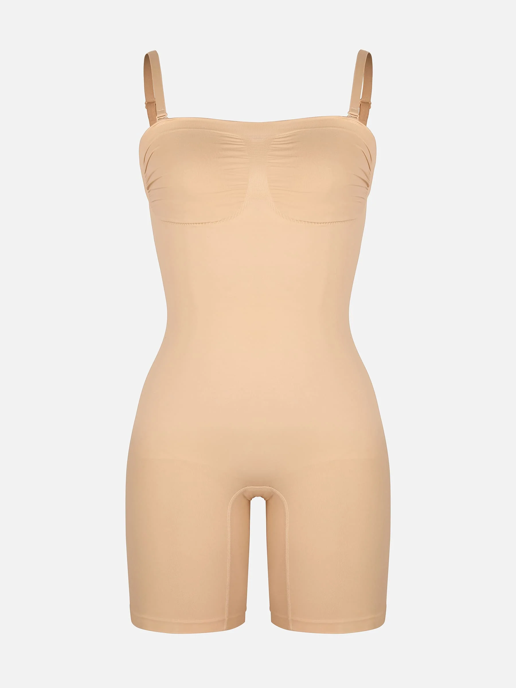 Feelingirl Strapless Seamless Bodysuit with Removable Straps - Image 78