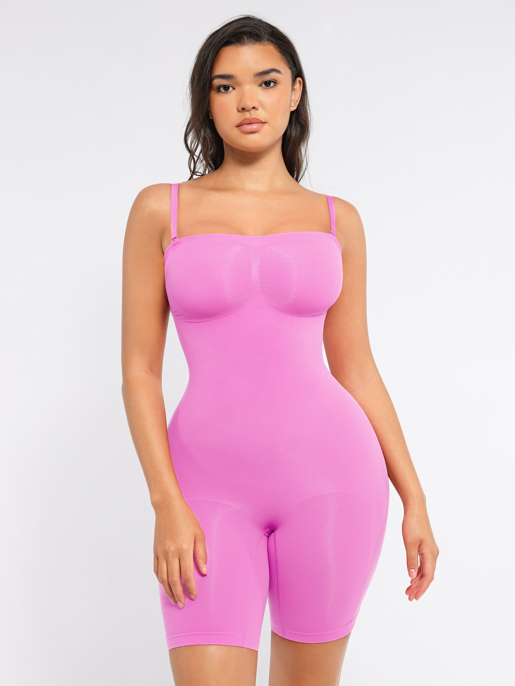 Feelingirl Strapless Seamless Bodysuit with Removable Straps - Image 81