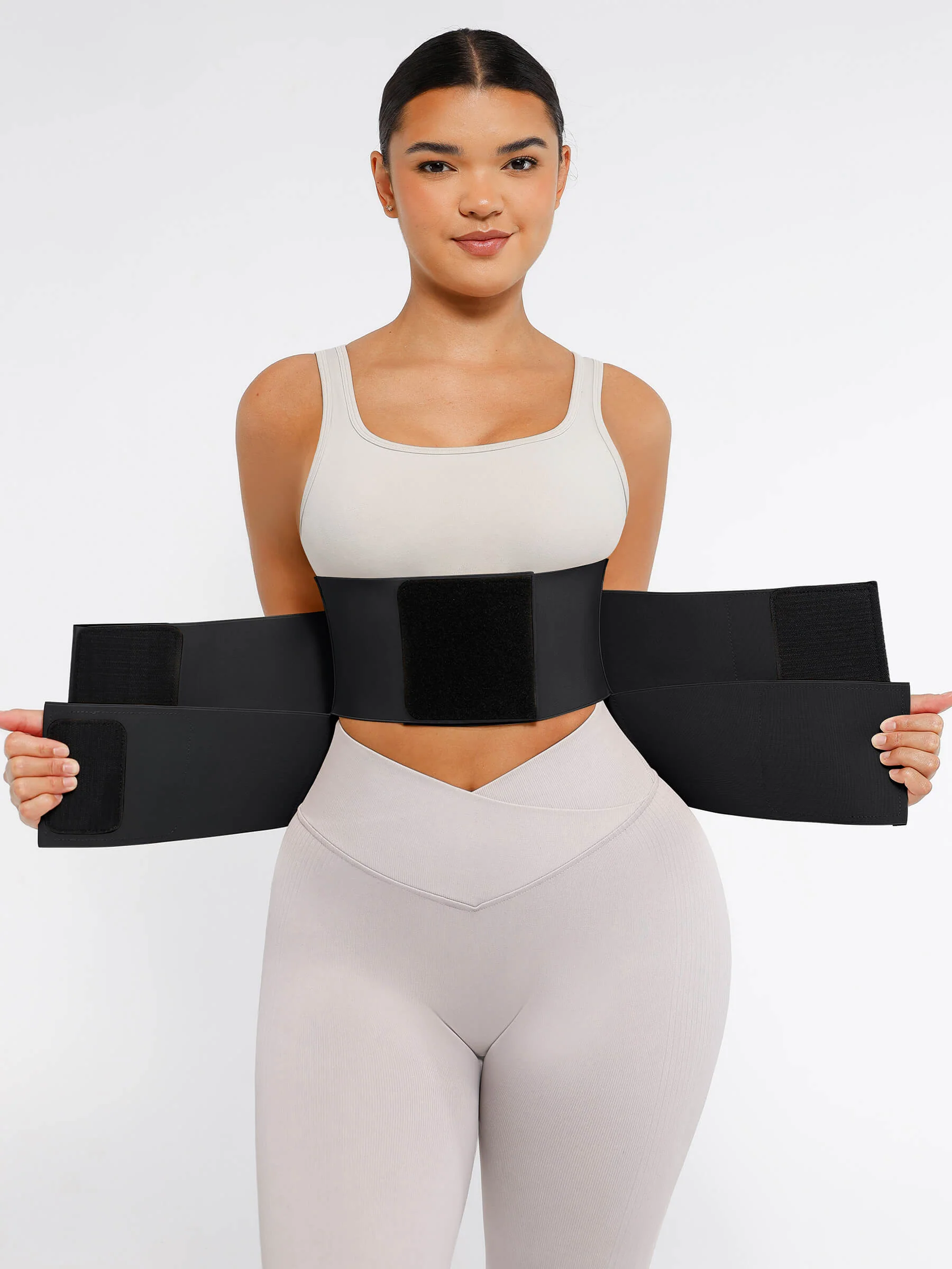 Feelingirl Triple Wrap Tummy Control Waist Trainer Belt - Image 10