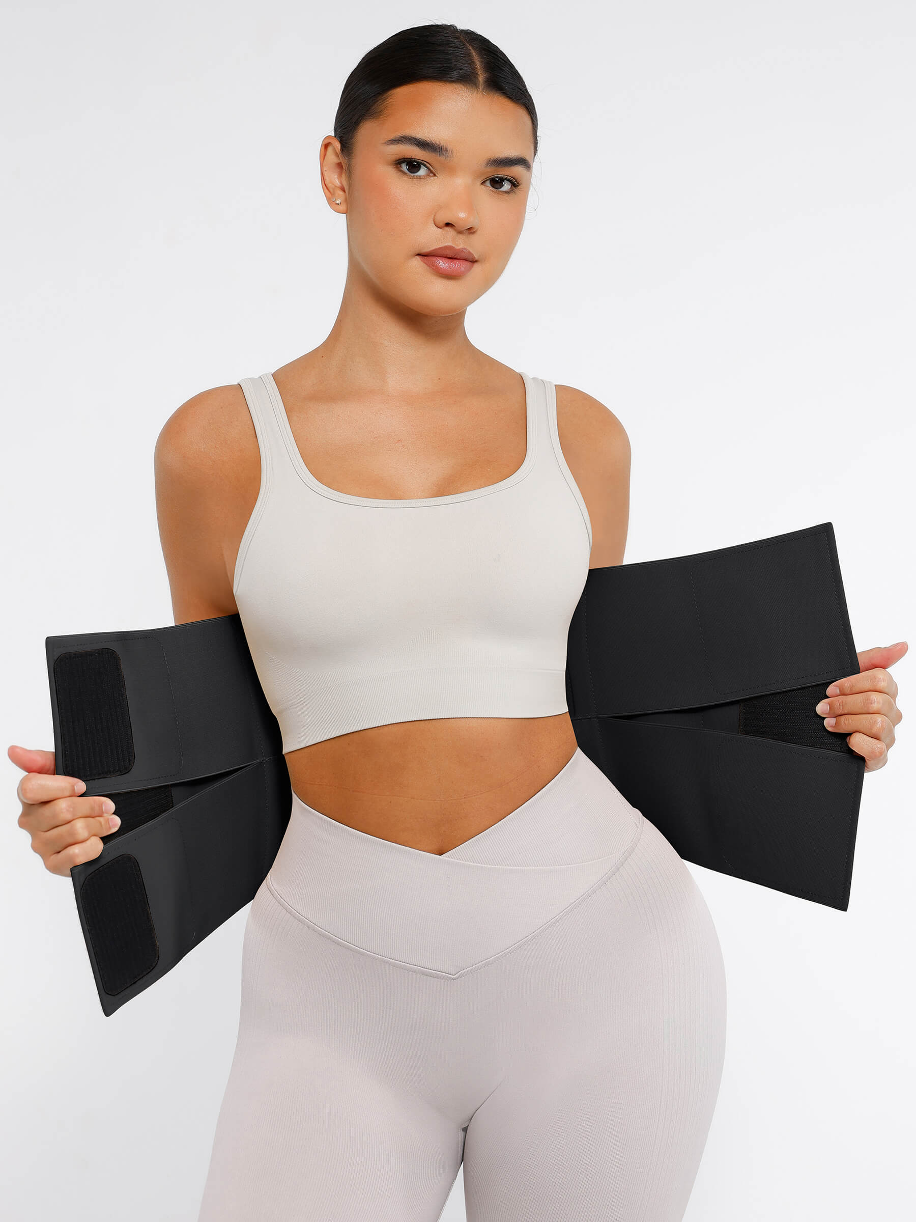 Feelingirl Triple Wrap Tummy Control Waist Trainer Belt - Image 12