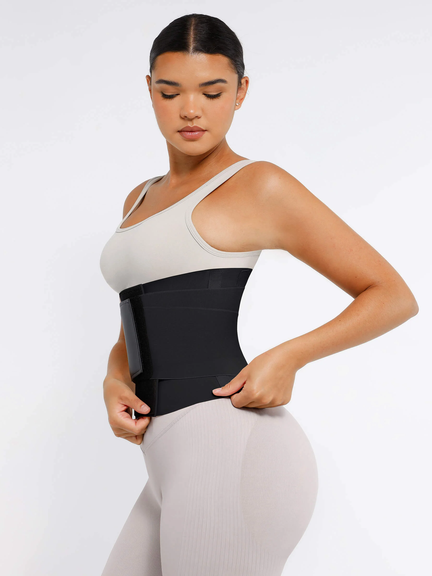 Feelingirl Triple Wrap Tummy Control Waist Trainer Belt - Image 13