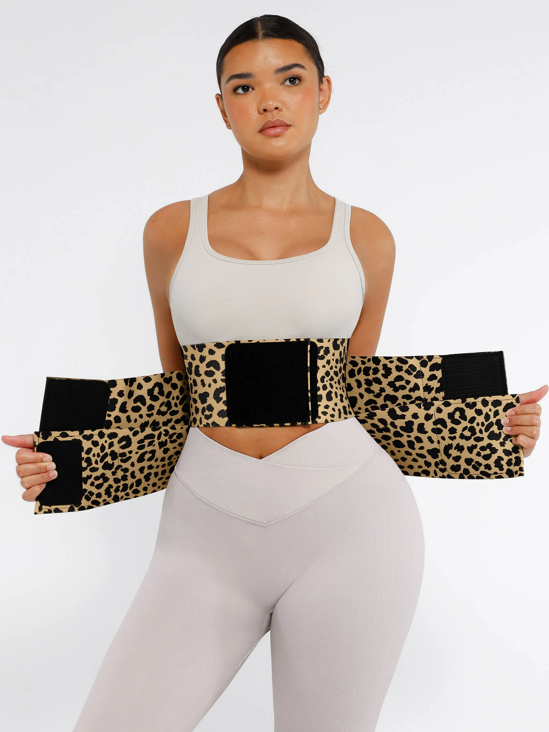 Feelingirl Triple Wrap Tummy Control Waist Trainer Belt - Image 17