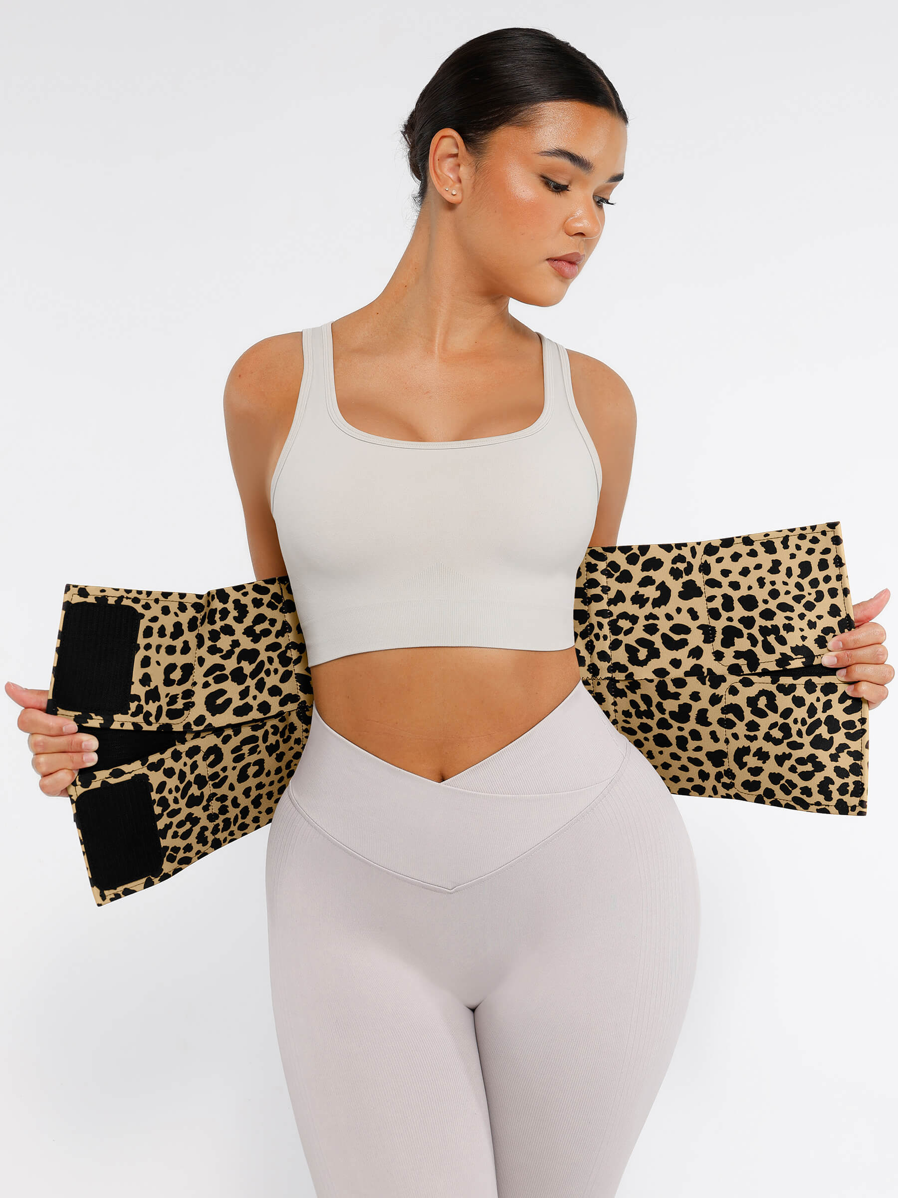 Feelingirl Triple Wrap Tummy Control Waist Trainer Belt - Image 18